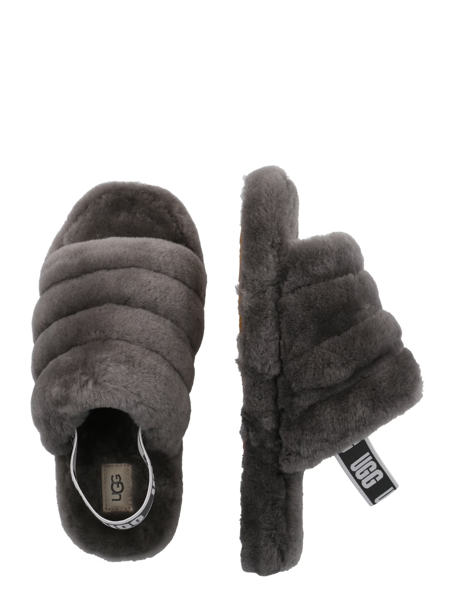 UGG Copat temno siva / bela - Pepit.si