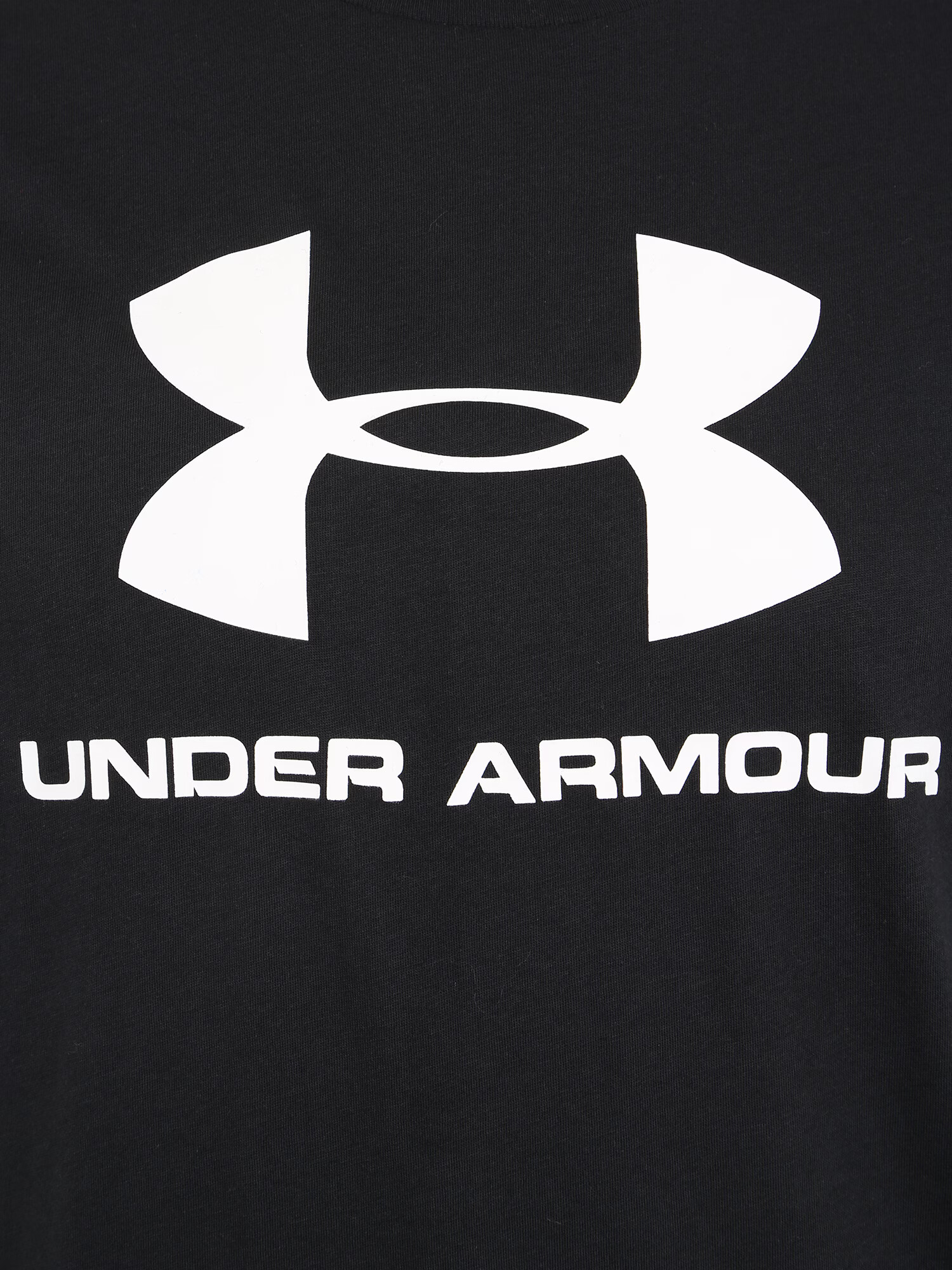 UNDER ARMOUR Funkcionalna majica črna / bela - Pepit.si