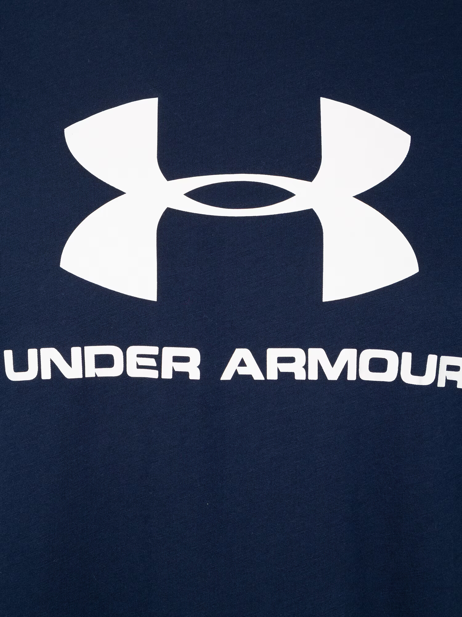 UNDER ARMOUR Funkcionalna majica mornarska / bela - Pepit.si