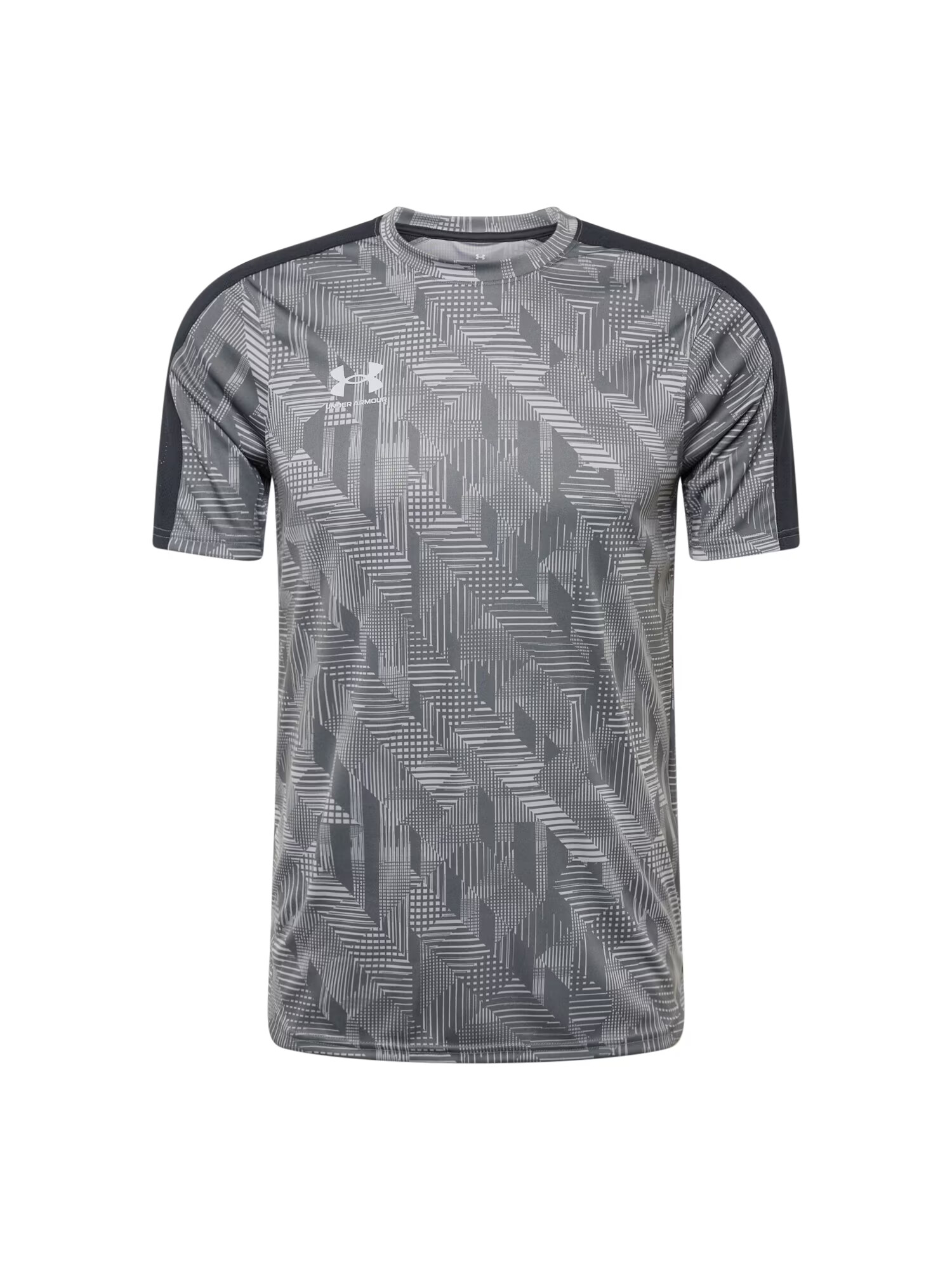 UNDER ARMOUR Funkcionalna majica 'Challenger' siva / antracit / bela - Pepit.si