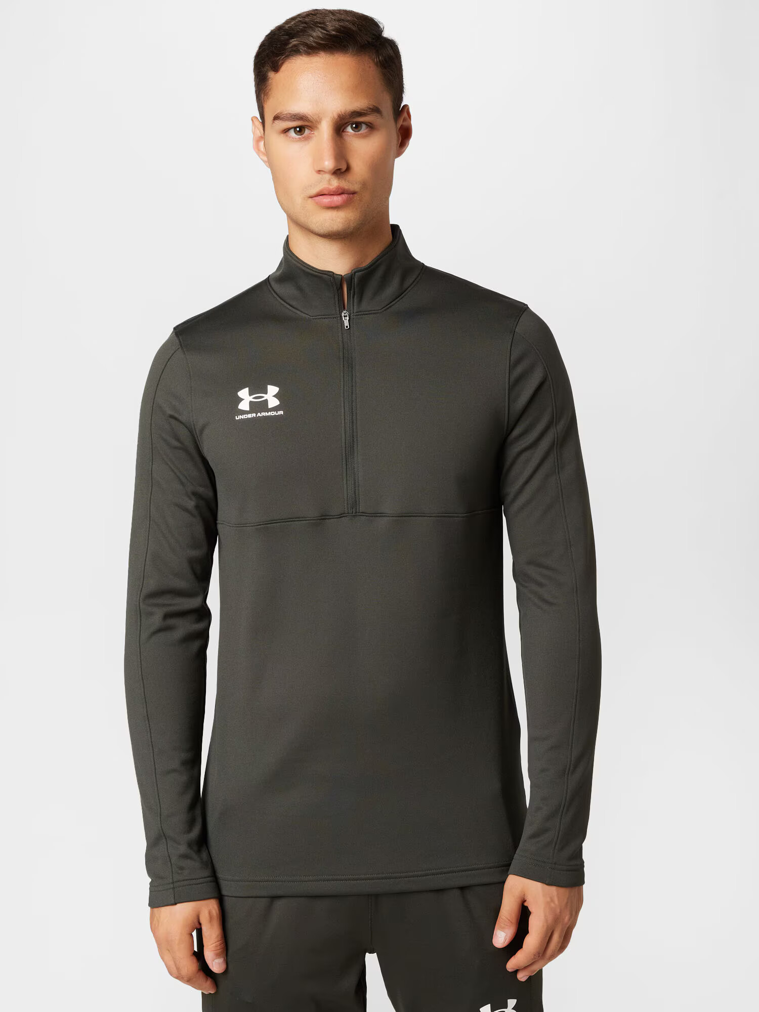 UNDER ARMOUR Funkcionalna majica 'Challenger' temno zelena / bela - Pepit.si