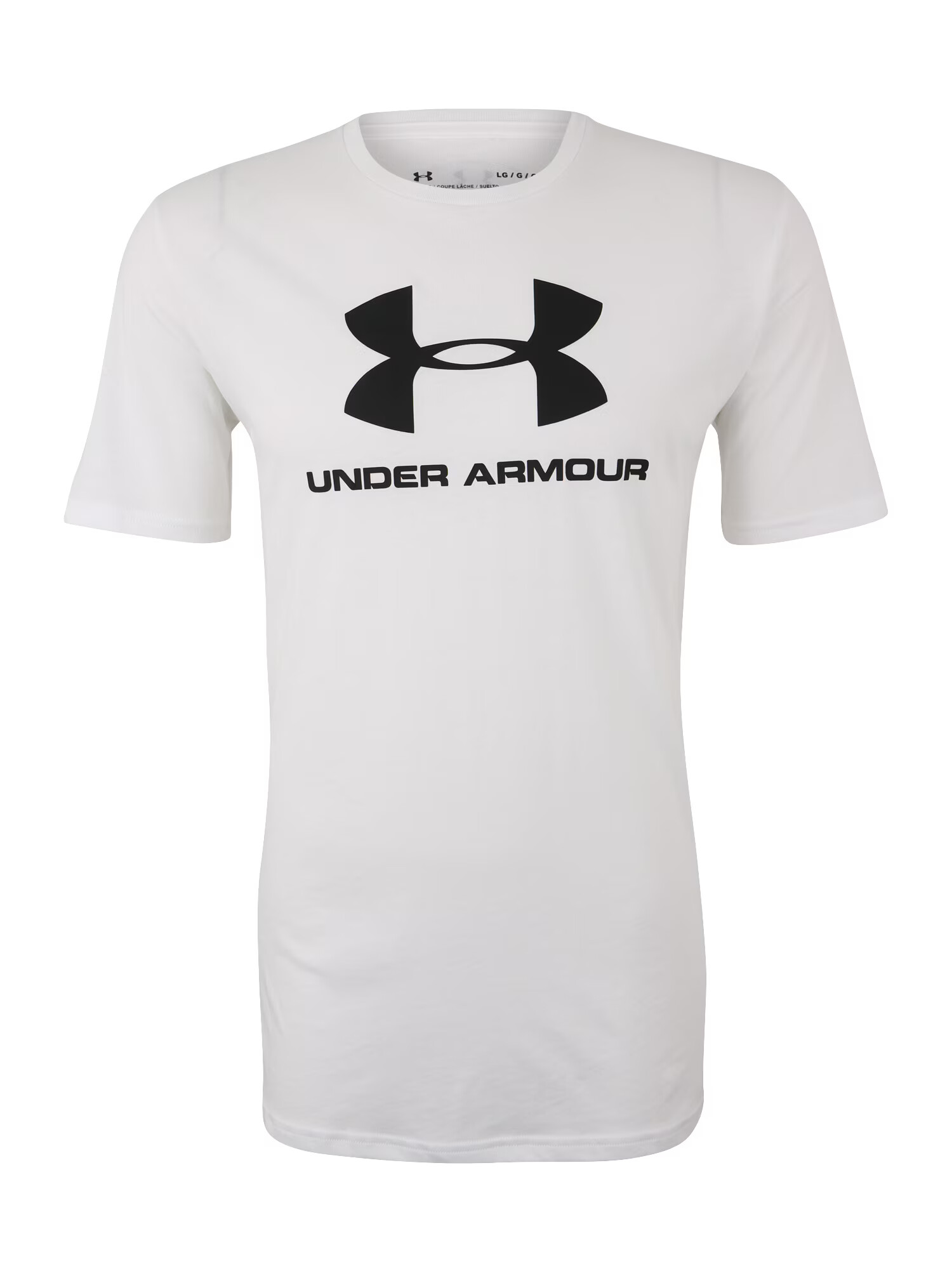 UNDER ARMOUR Funkcionalna majica siva / črna / bela - Pepit.si