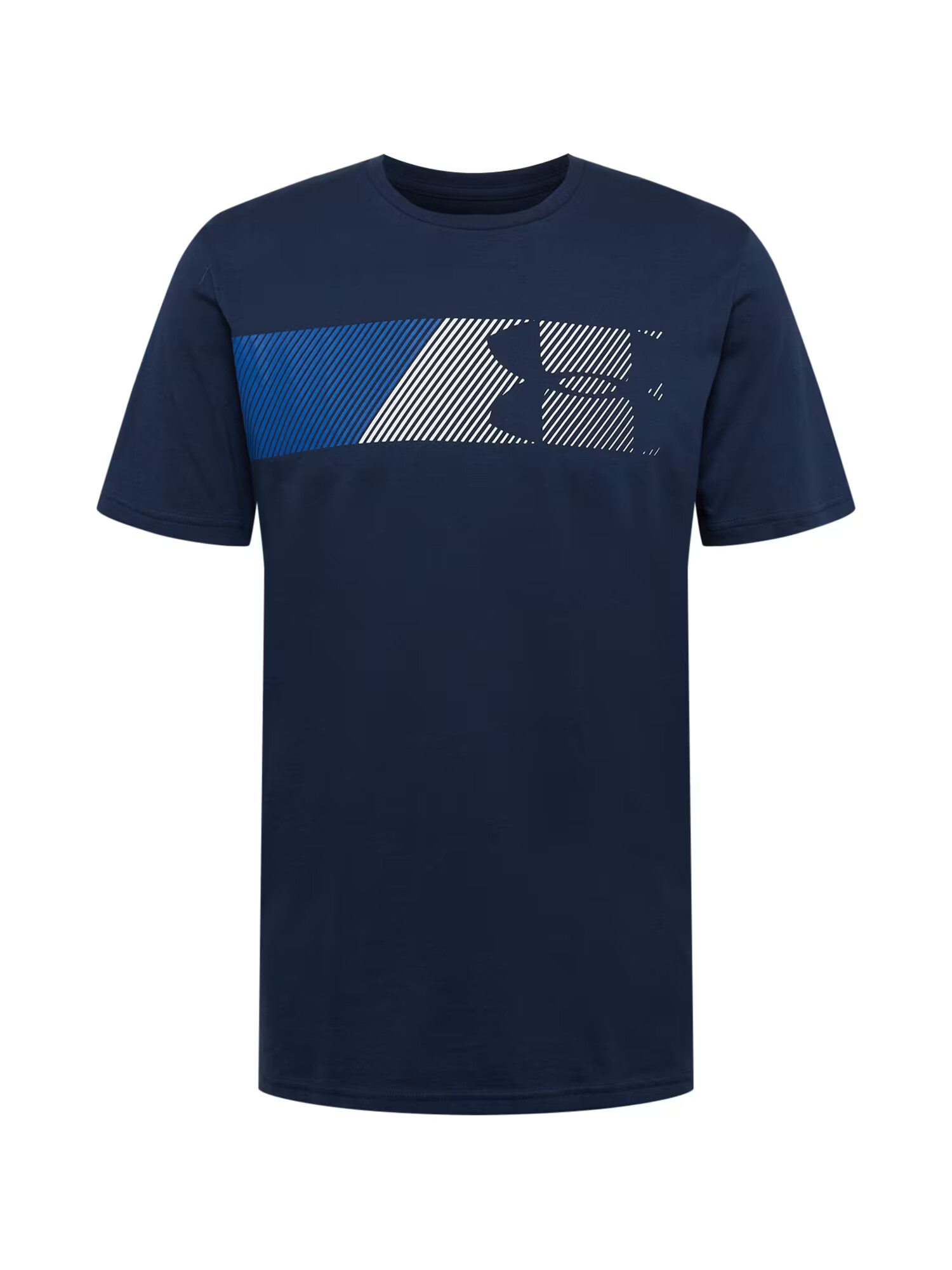 UNDER ARMOUR Funkcionalna majica 'FAST LEFT CHEST' modra / mornarska / bela - Pepit.si