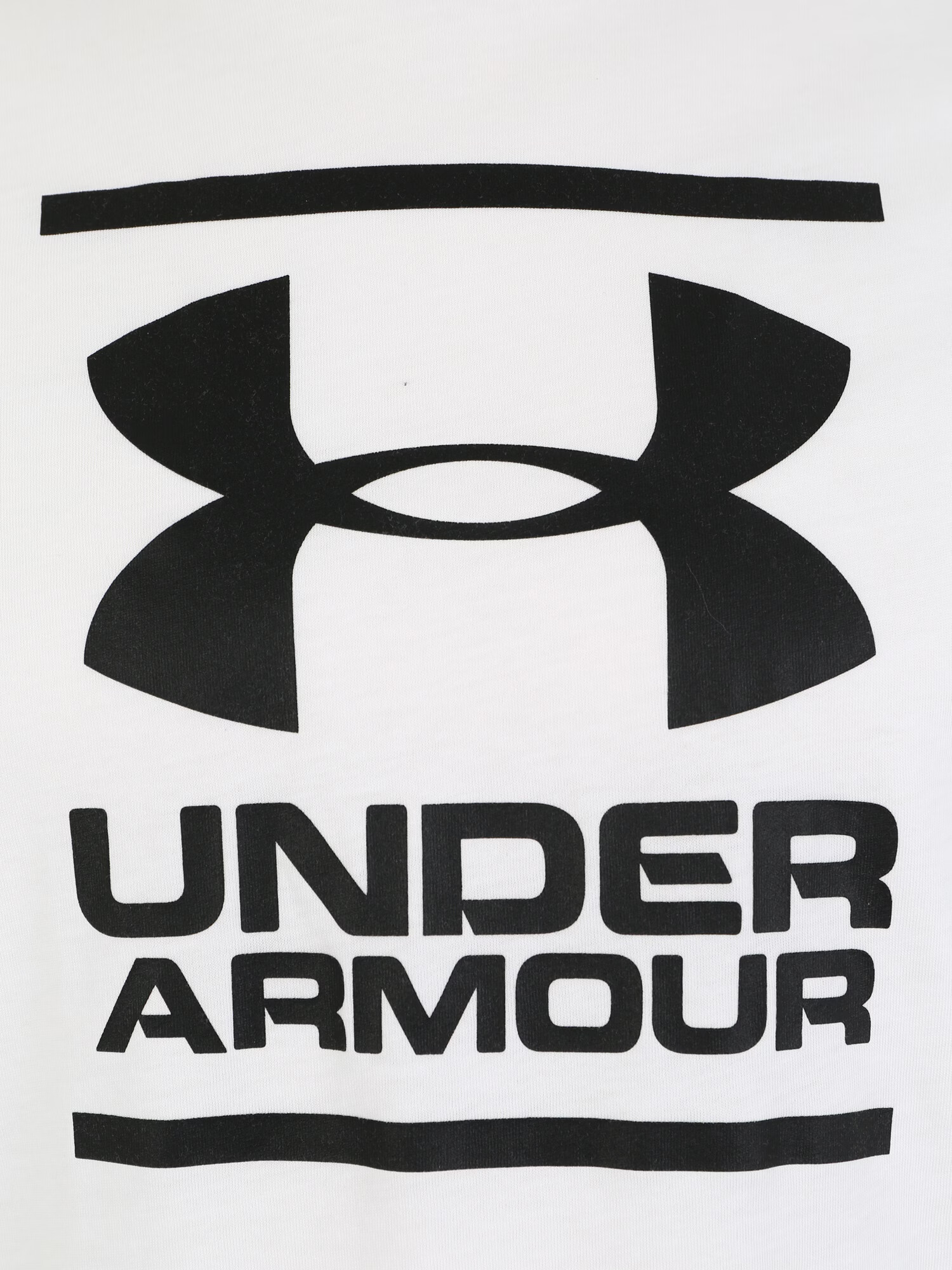 UNDER ARMOUR Funkcionalna majica 'Foundation' črna / bela - Pepit.si