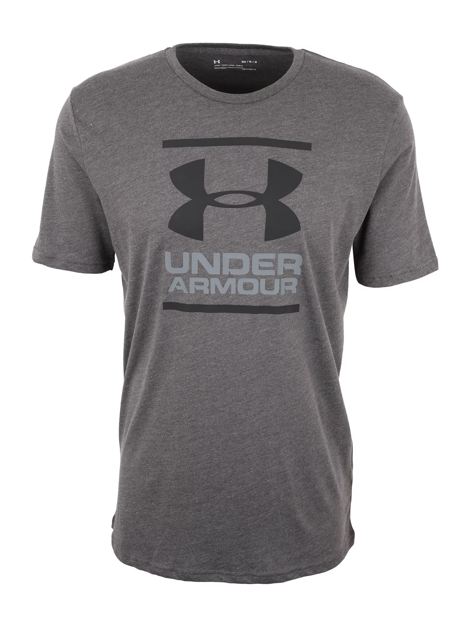 UNDER ARMOUR Funkcionalna majica 'Foundation' svetlo siva / temno siva - Pepit.si