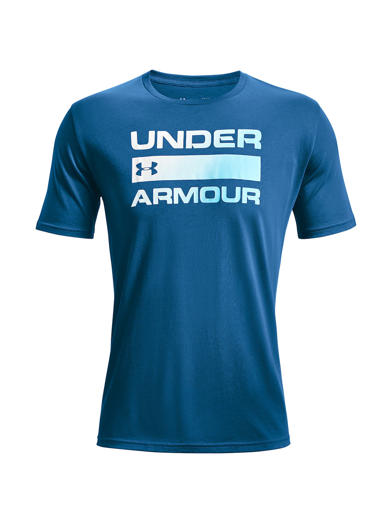 UNDER ARMOUR Funkcionalna majica modra / bela - Pepit.si