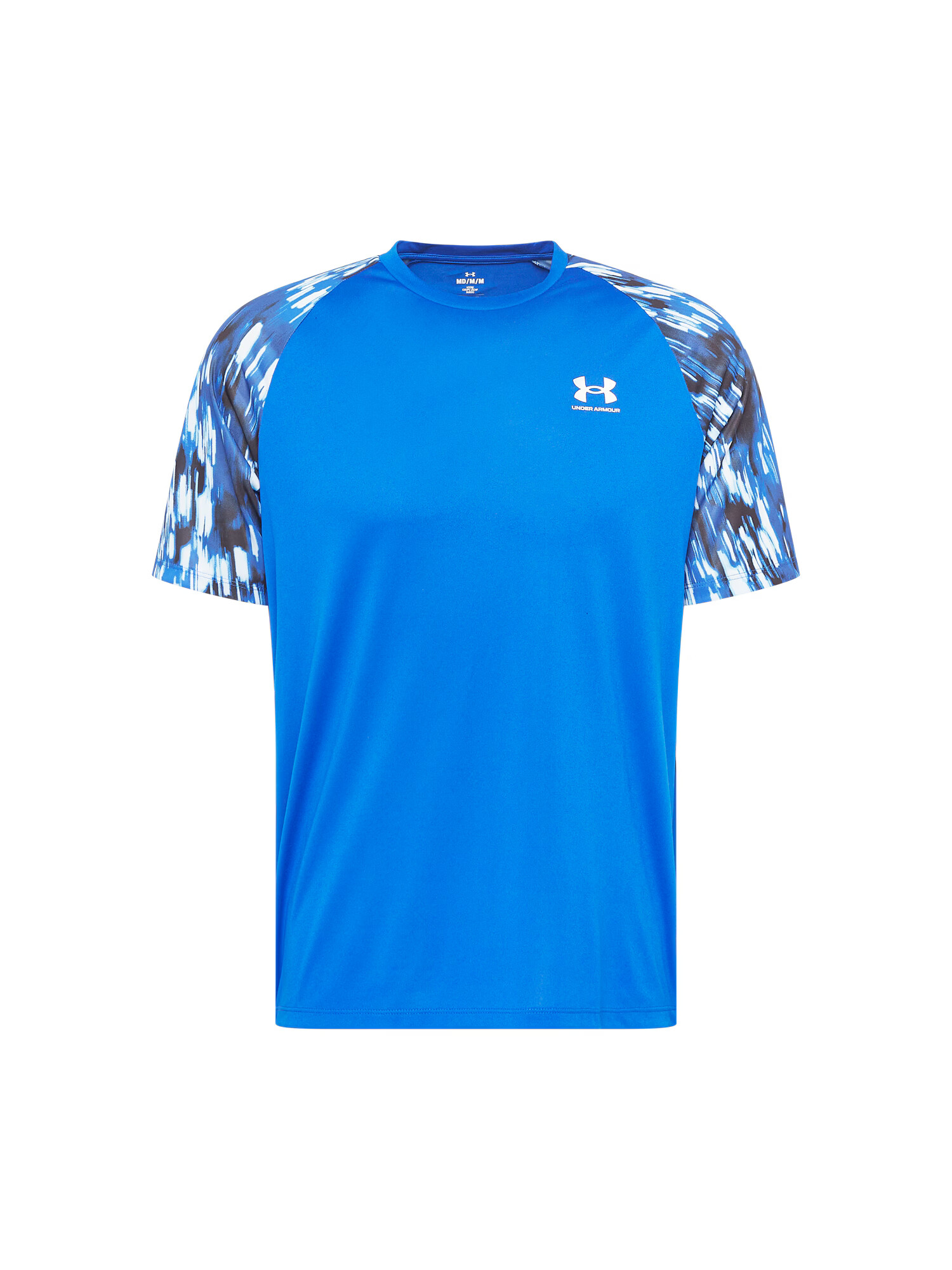 UNDER ARMOUR Funkcionalna majica modra / marine / bela - Pepit.si