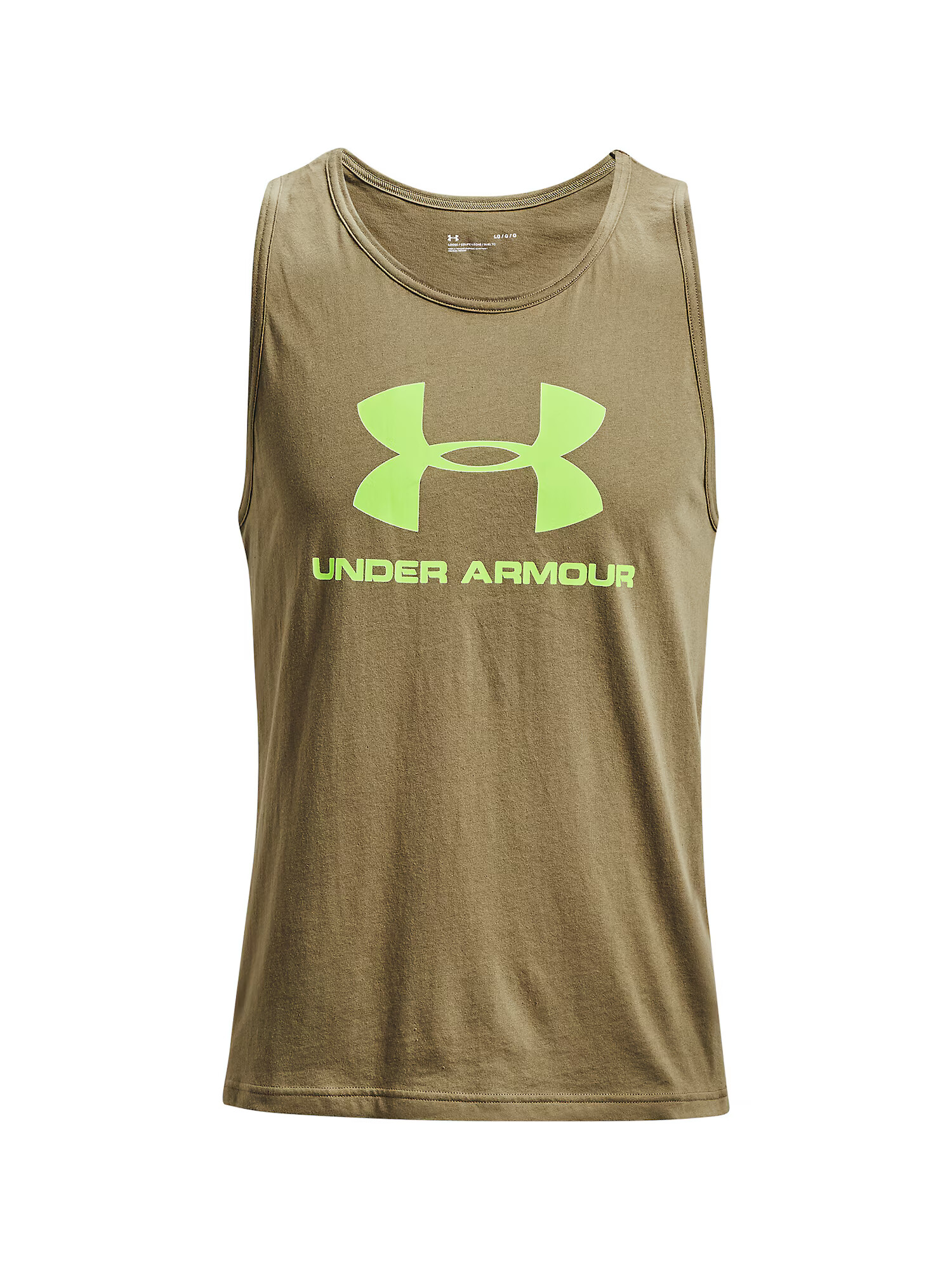 UNDER ARMOUR Funkcionalna majica oliva / svetlo zelena - Pepit.si