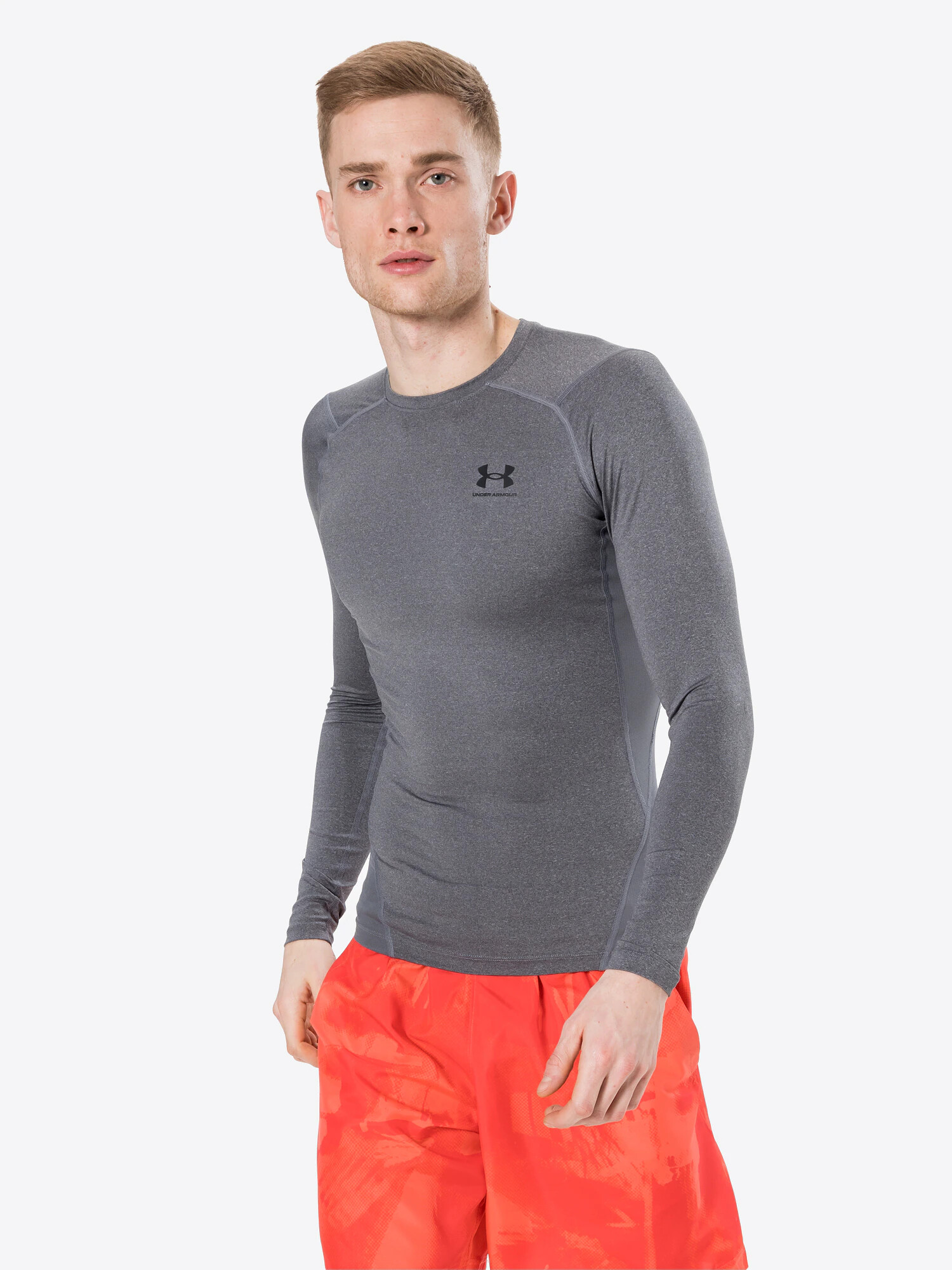 UNDER ARMOUR Funkcionalna majica pegasto siva - Pepit.si