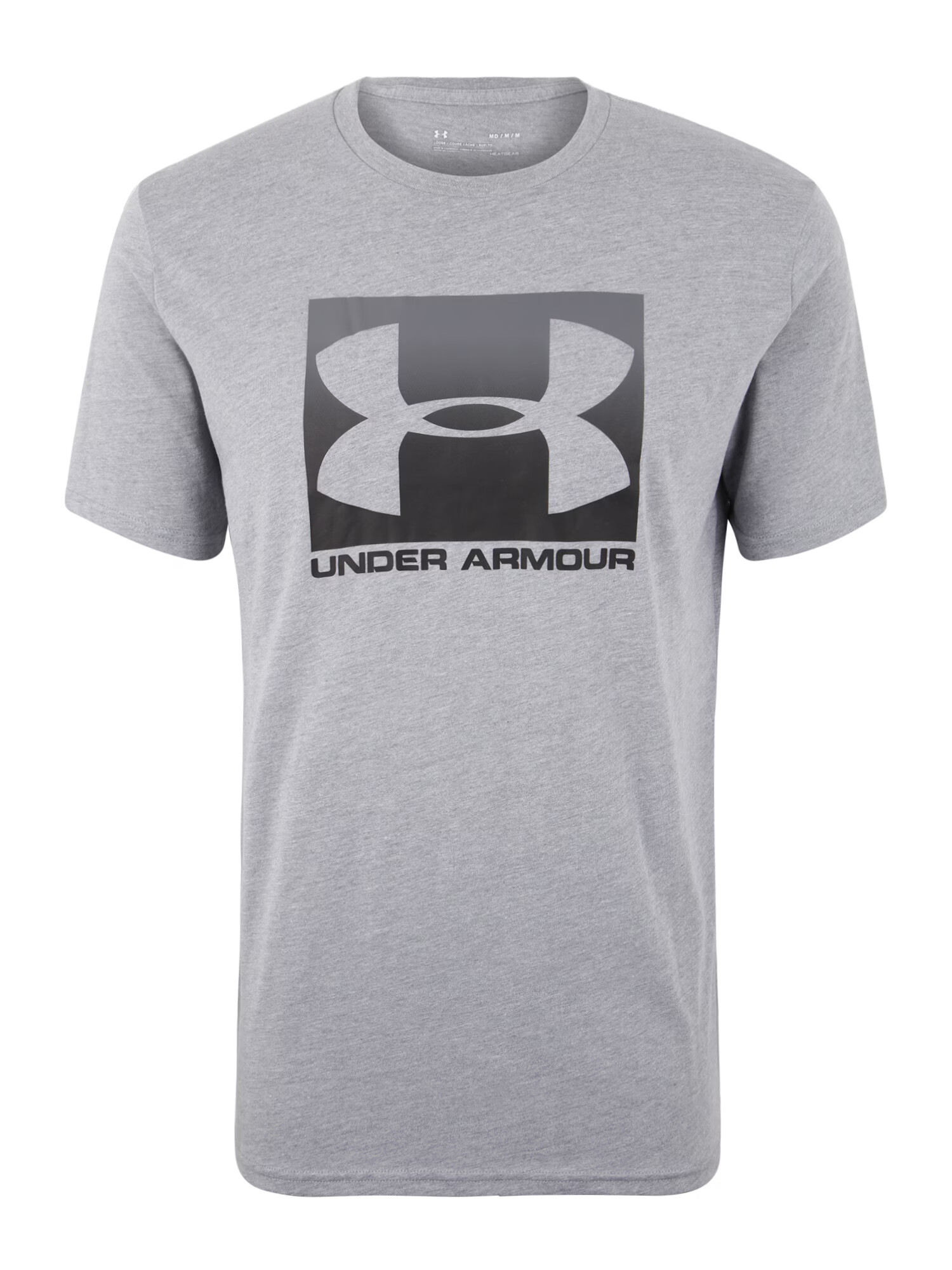 UNDER ARMOUR Funkcionalna majica pegasto siva / črna - Pepit.si