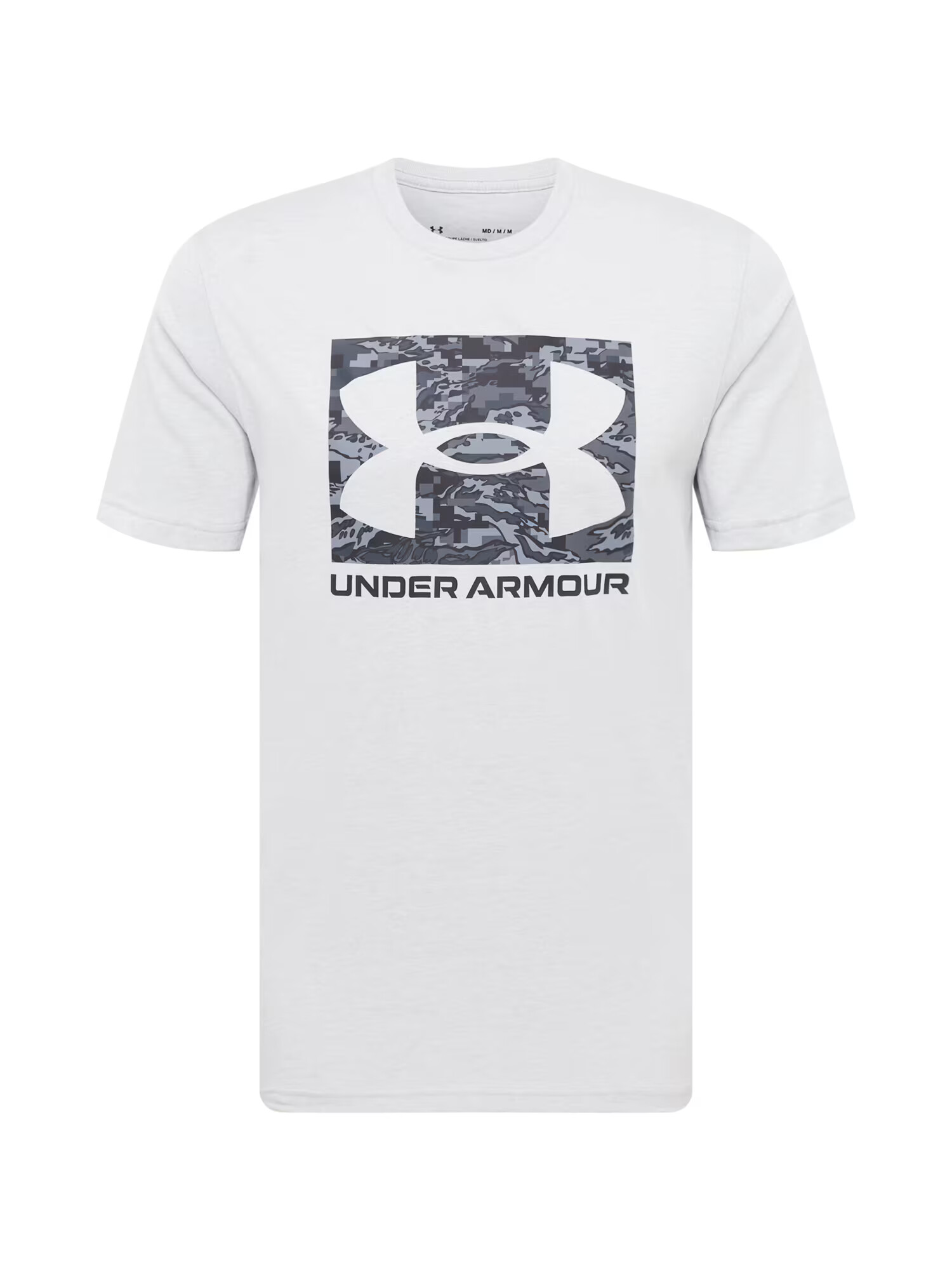 UNDER ARMOUR Funkcionalna majica pegasto siva / črna - Pepit.si