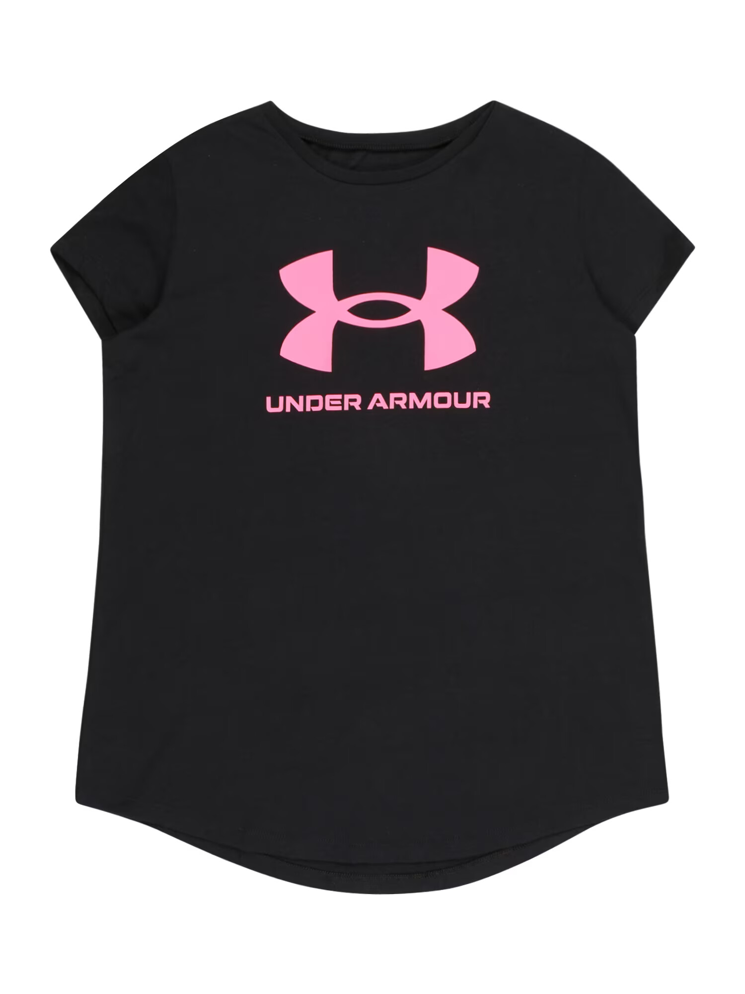 UNDER ARMOUR Funkcionalna majica roza / črna - Pepit.si