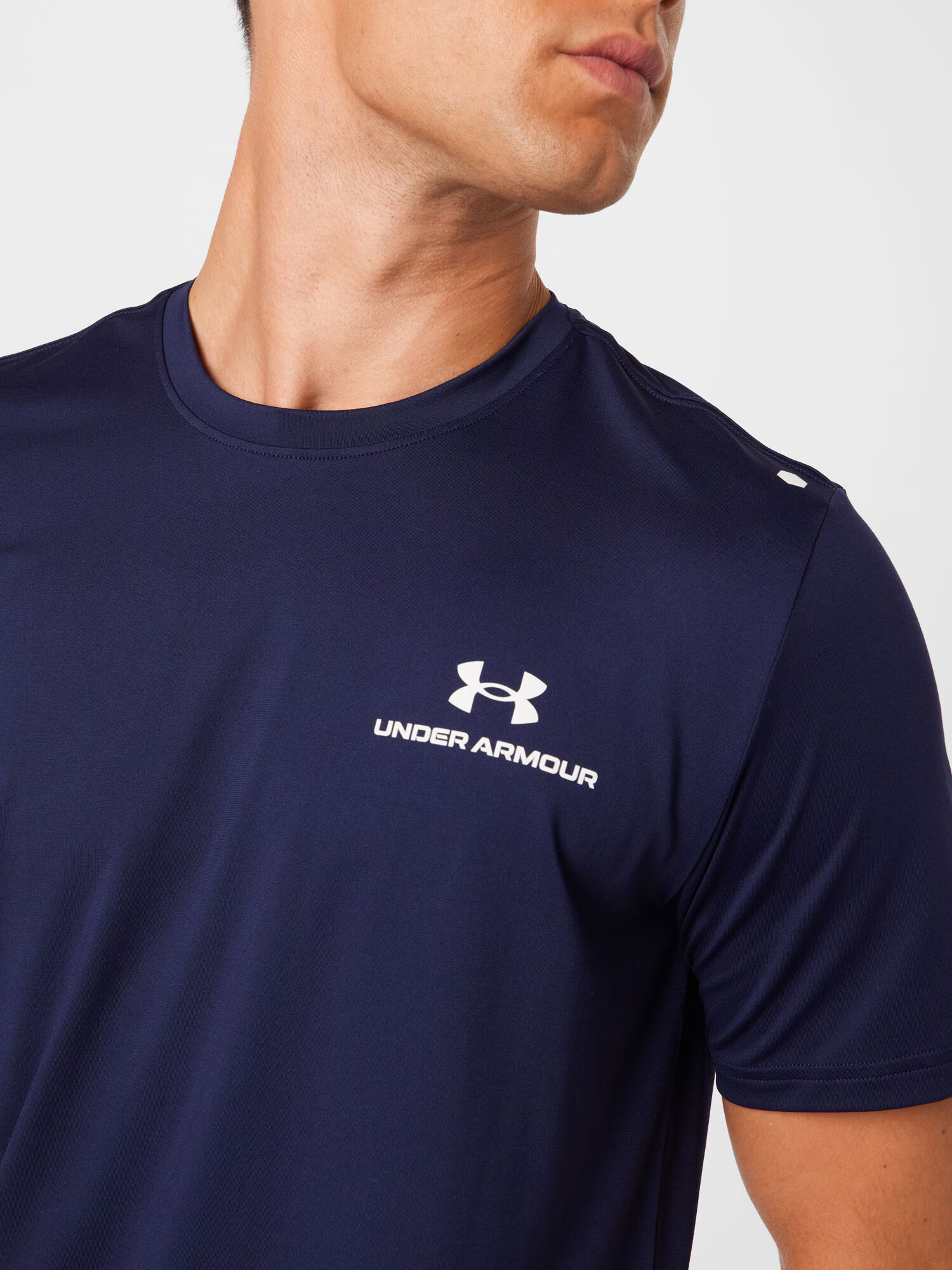 UNDER ARMOUR Funkcionalna majica 'Rush Energy' mornarska / bela - Pepit.si