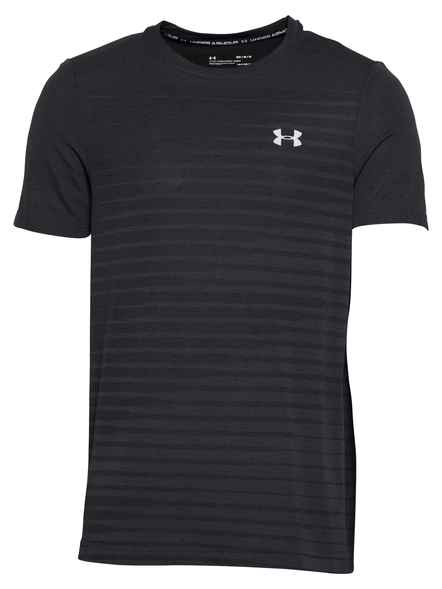 UNDER ARMOUR Funkcionalna majica črna / temno siva - Pepit.si