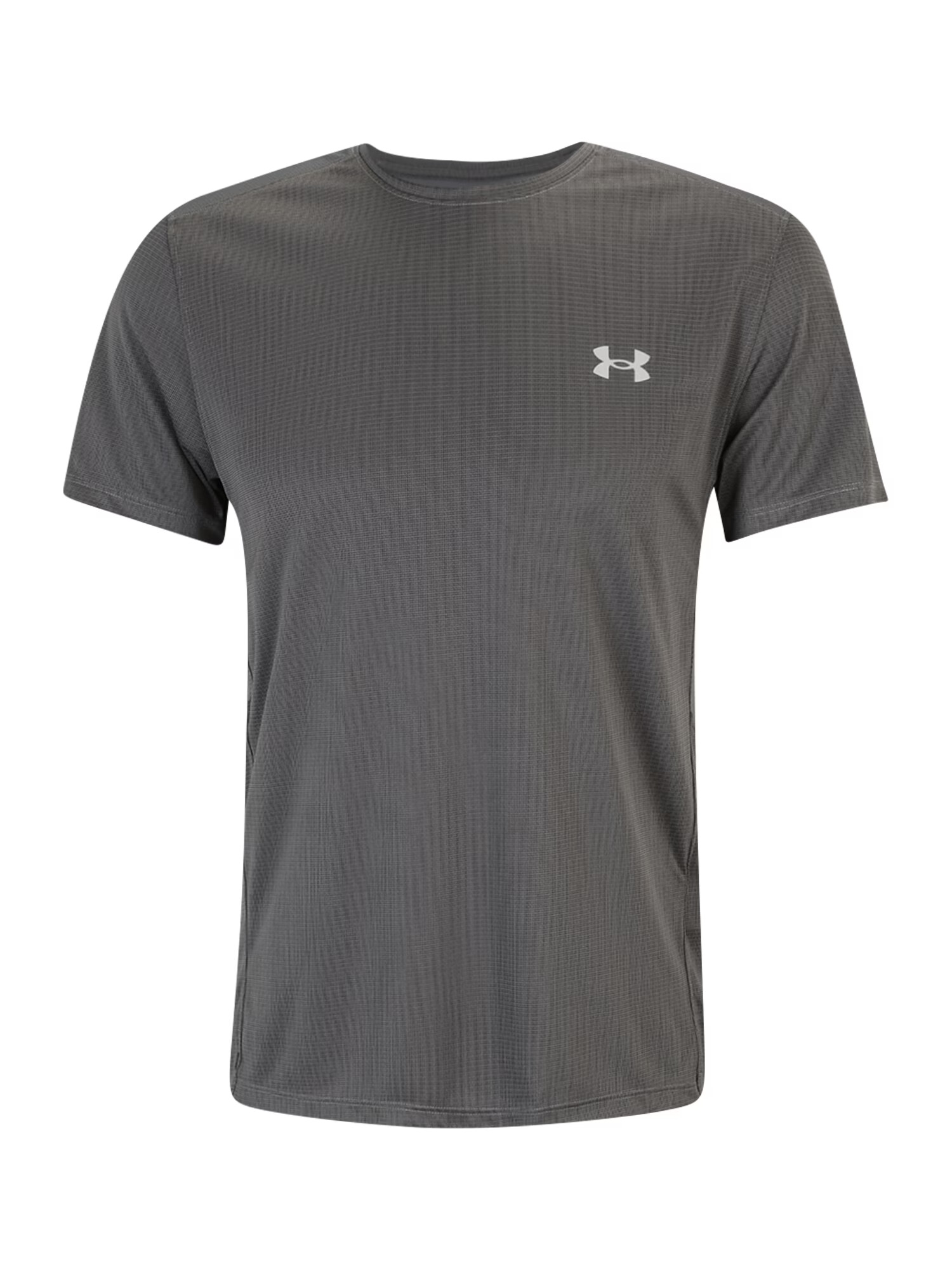 UNDER ARMOUR Funkcionalna majica siva / bela - Pepit.si