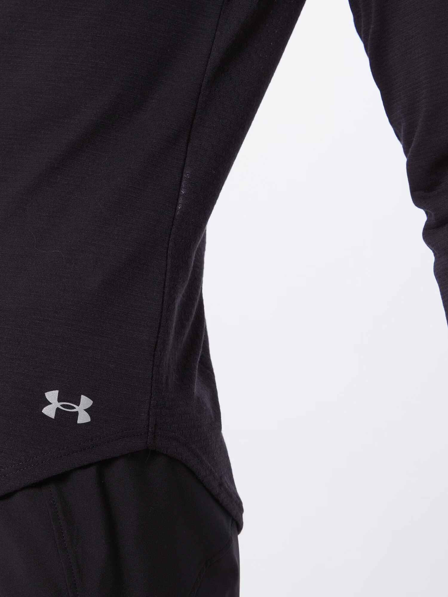 UNDER ARMOUR Funkcionalna majica 'Streaker' siva / črna - Pepit.si