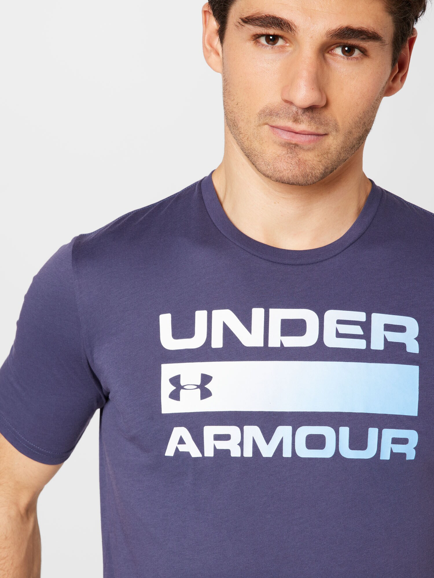 UNDER ARMOUR Funkcionalna majica 'Team Issue' marine / svetlo modra / bela - Pepit.si