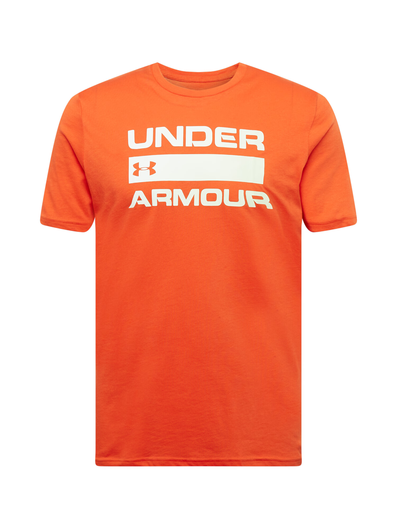 UNDER ARMOUR Funkcionalna majica 'Team Issue' oranžno rdeča / bela - Pepit.si