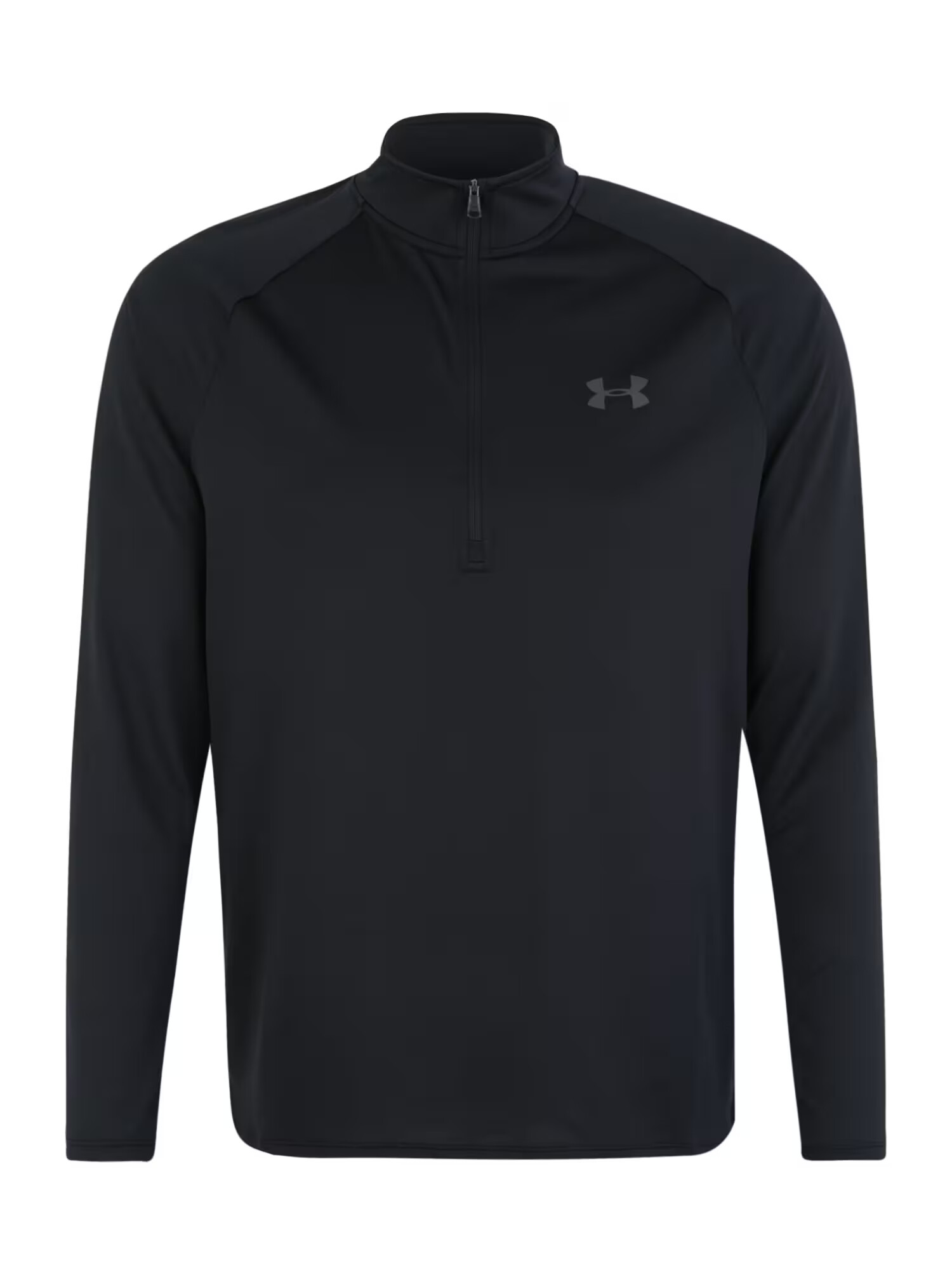 UNDER ARMOUR Funkcionalna majica 'Tech' siva / črna - Pepit.si