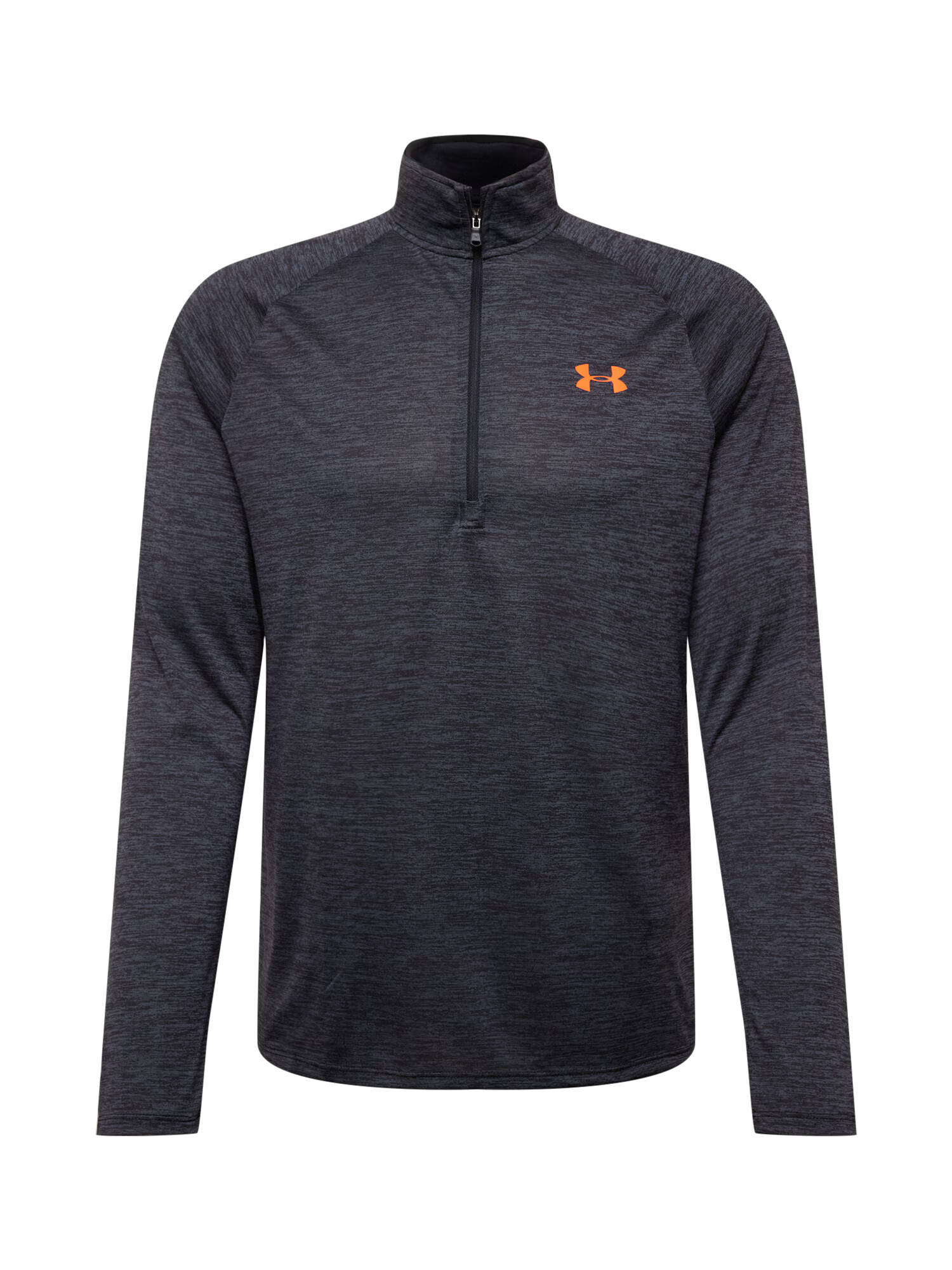 UNDER ARMOUR Funkcionalna majica 'Tech' pegasto črna / oranžna - Pepit.si