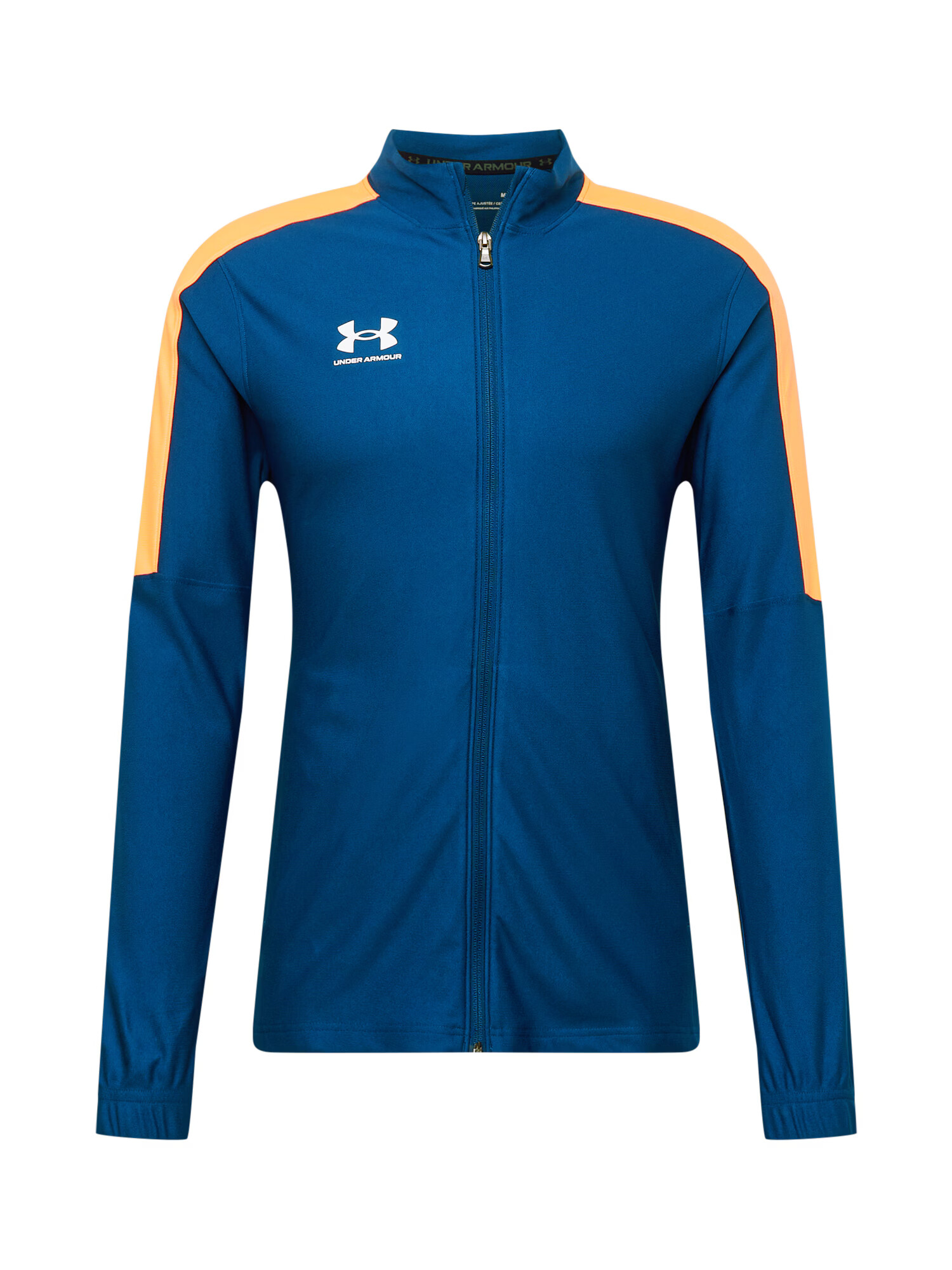 UNDER ARMOUR Športna jakna 'Challenger' modra / oranžna - Pepit.si