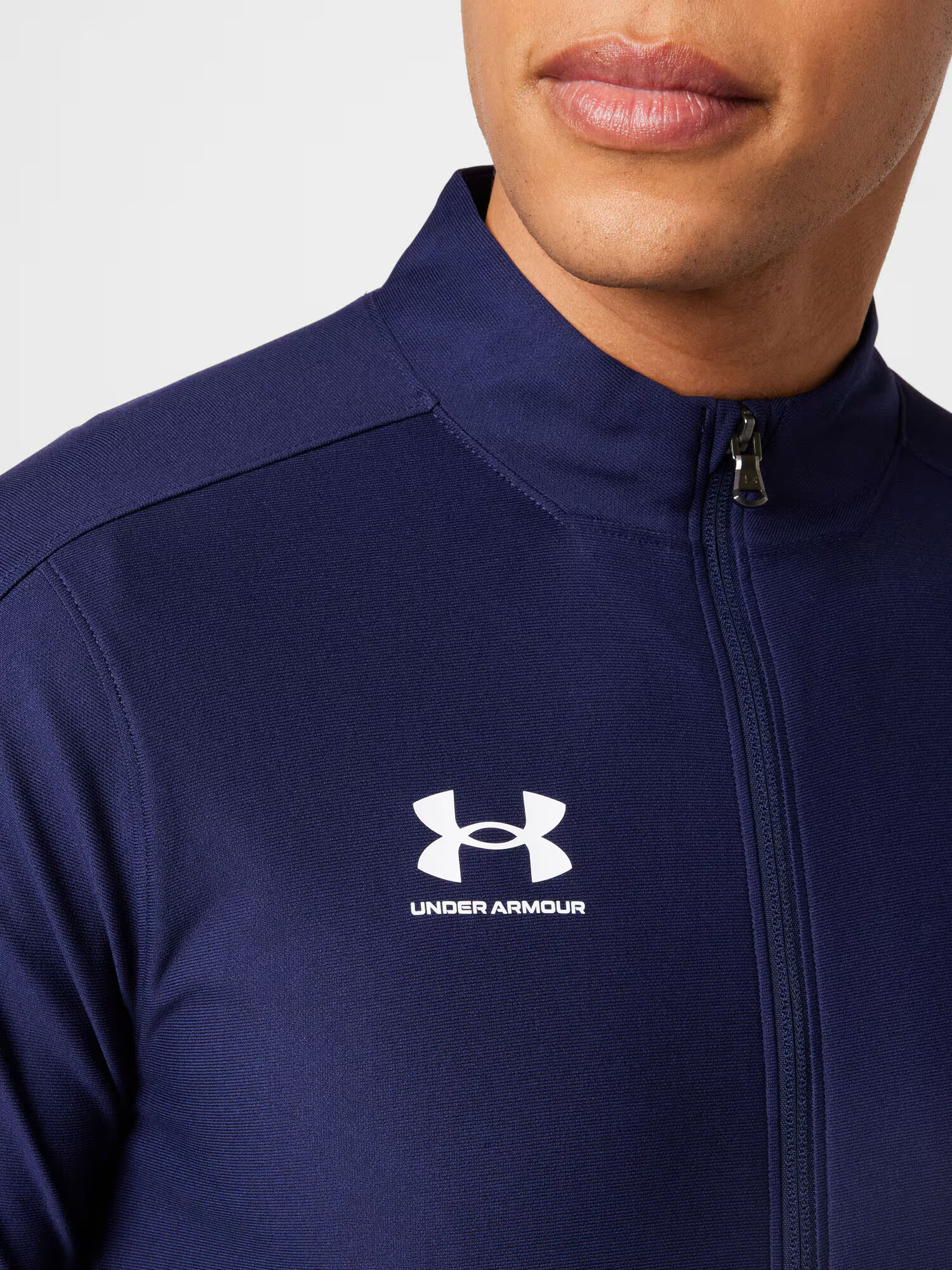 UNDER ARMOUR Športna jakna 'Challenger' nočno modra / bela - Pepit.si