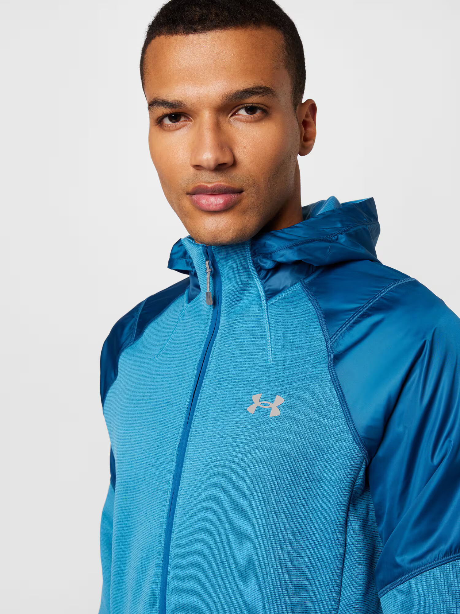 UNDER ARMOUR Športna jopa na zadrgo 'Essential' modra / azur - Pepit.si