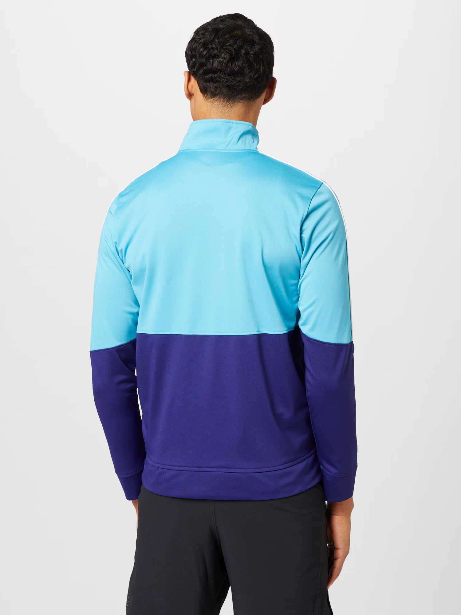 UNDER ARMOUR Športna jopa na zadrgo indigo / cijansko modra / bela - Pepit.si