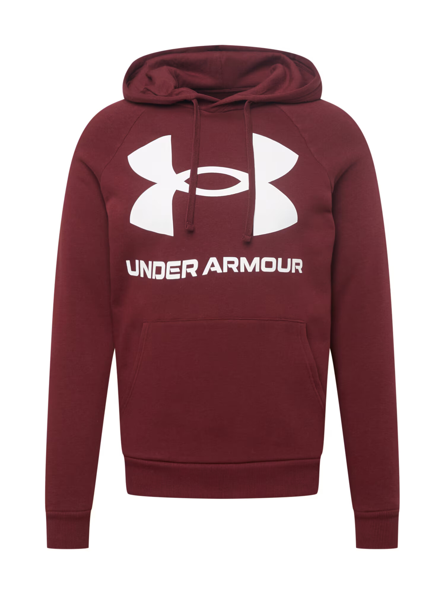 UNDER ARMOUR Športna majica bordo / bela - Pepit.si