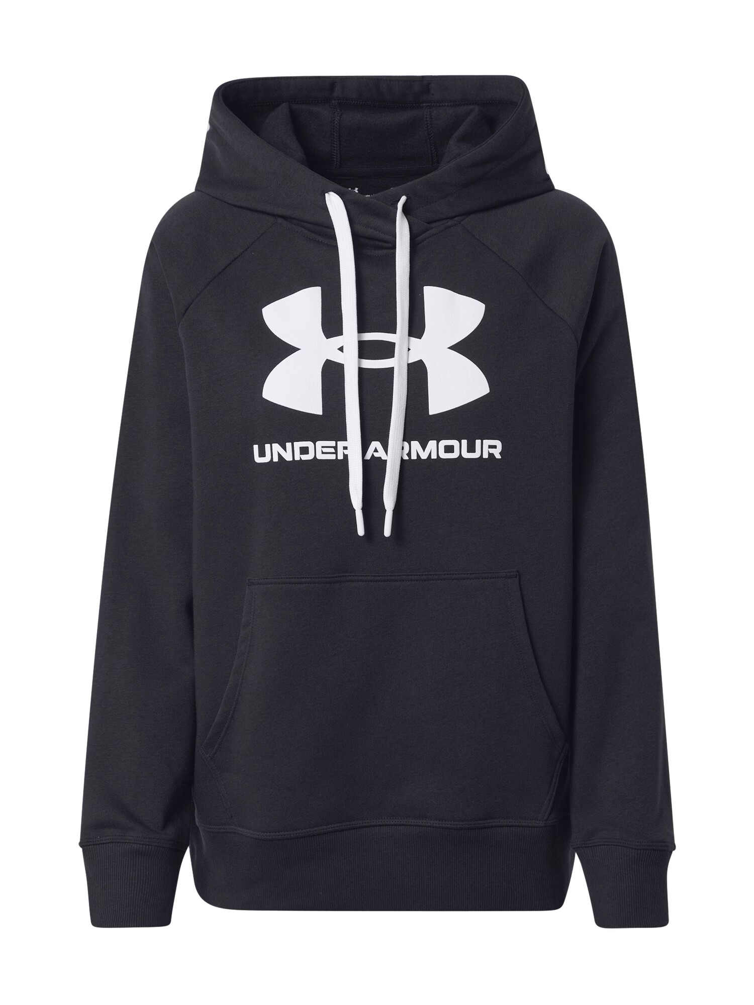 UNDER ARMOUR Športna majica črna / bela - Pepit.si