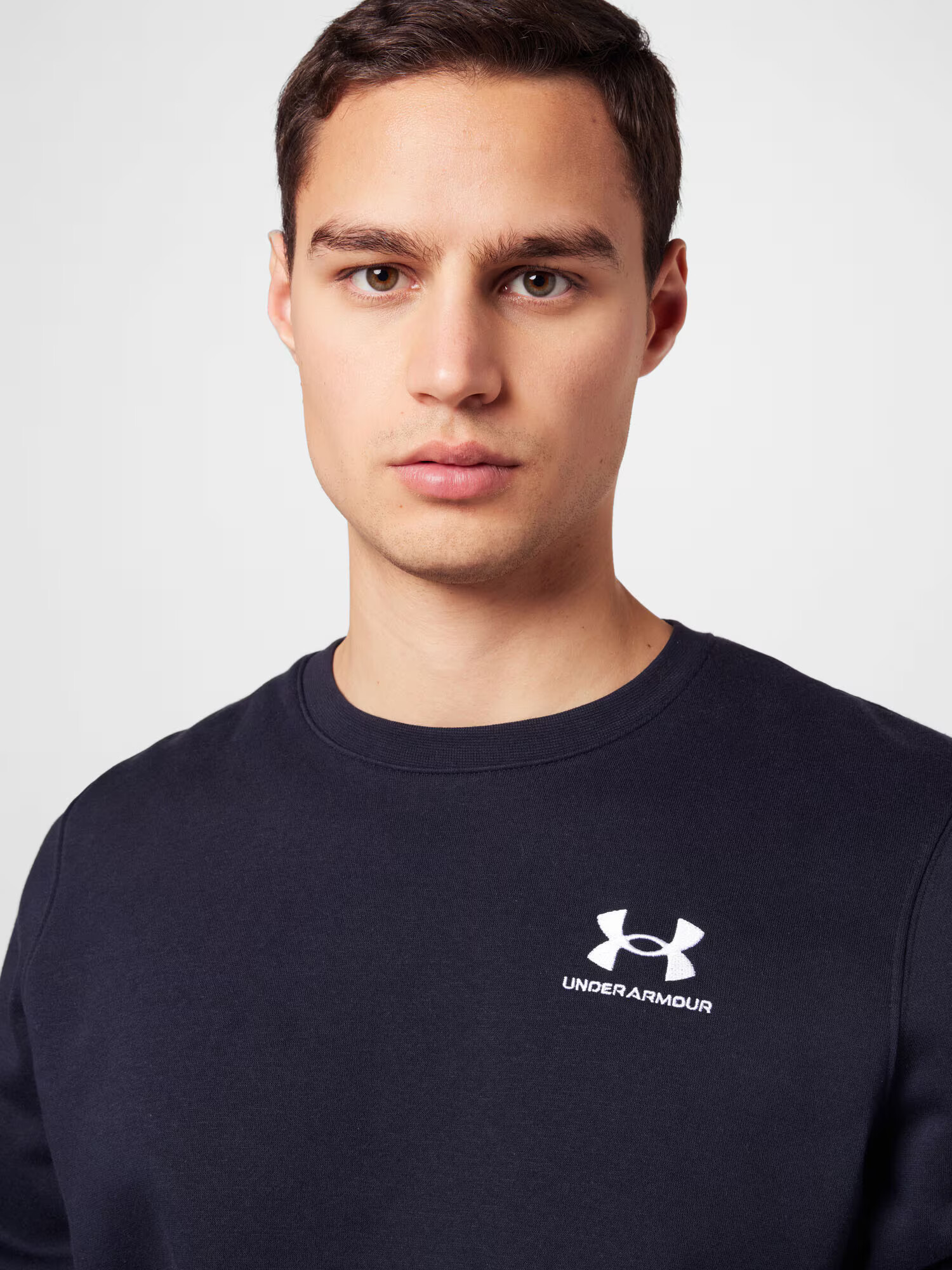 UNDER ARMOUR Športna majica črna / bela - Pepit.si