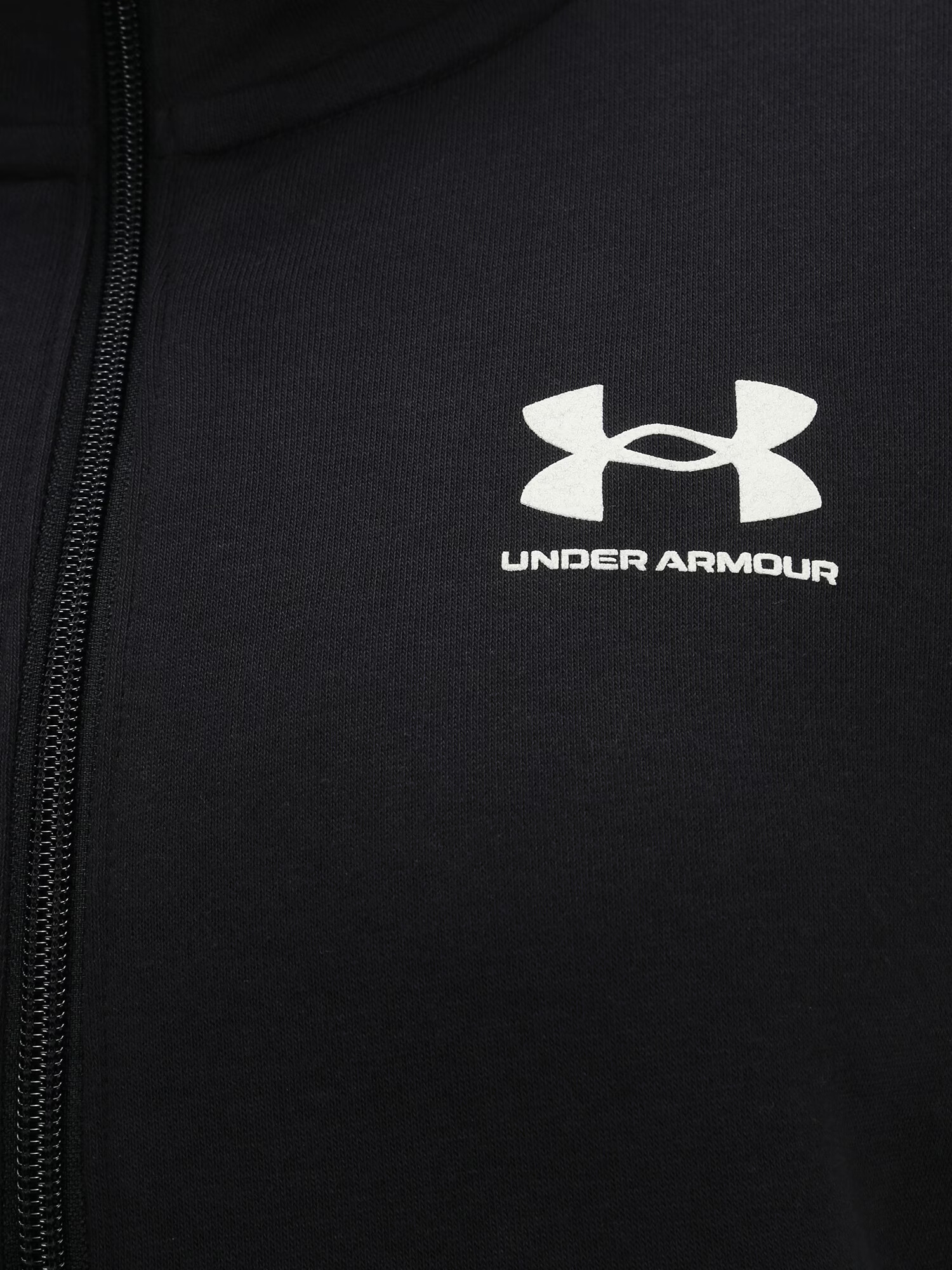 UNDER ARMOUR Športna majica 'Rival' črna / bela - Pepit.si