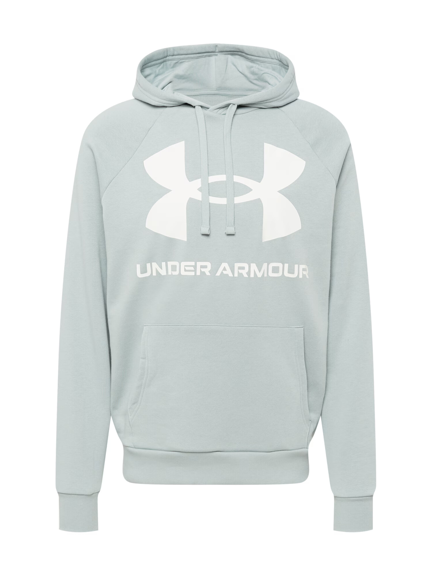 UNDER ARMOUR Športna majica 'Rival' meta / bela - Pepit.si