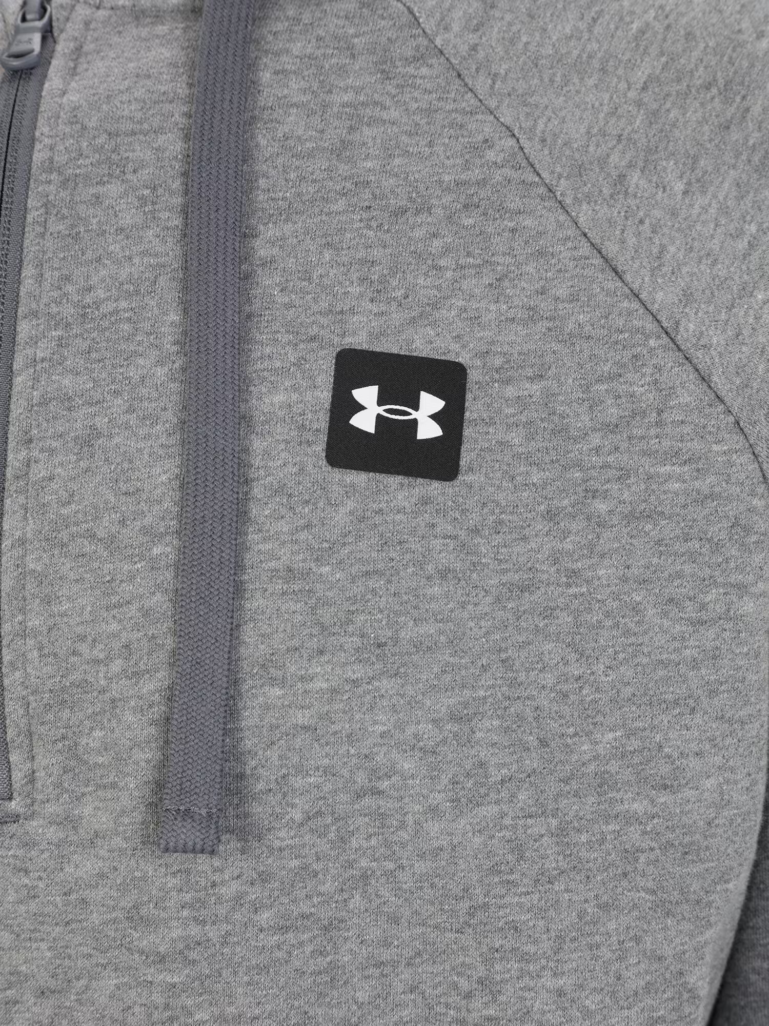 UNDER ARMOUR Športna majica 'Rival' pegasto siva / črna / bela - Pepit.si