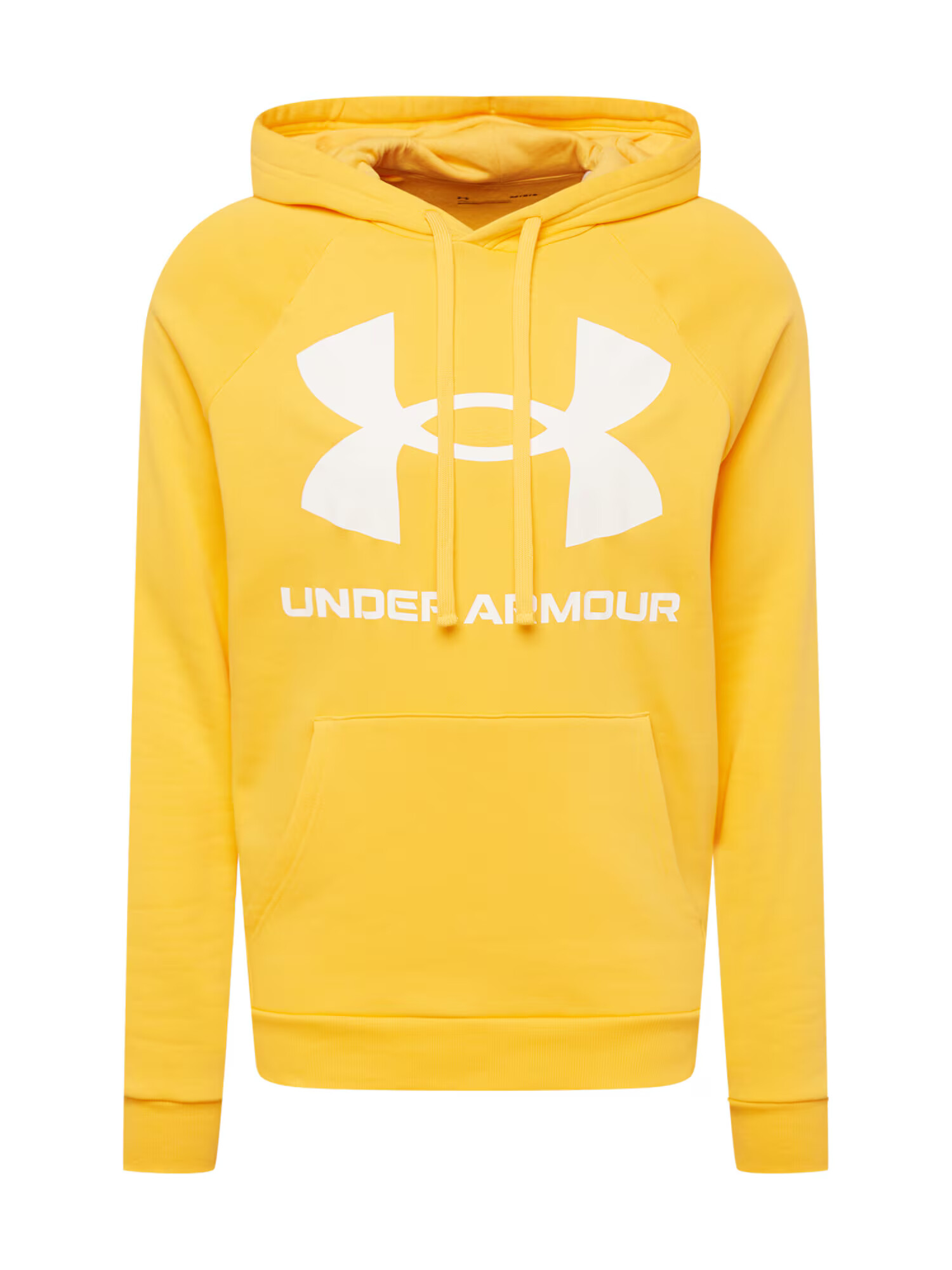 UNDER ARMOUR Športna majica 'Rival' rumena / bela - Pepit.si