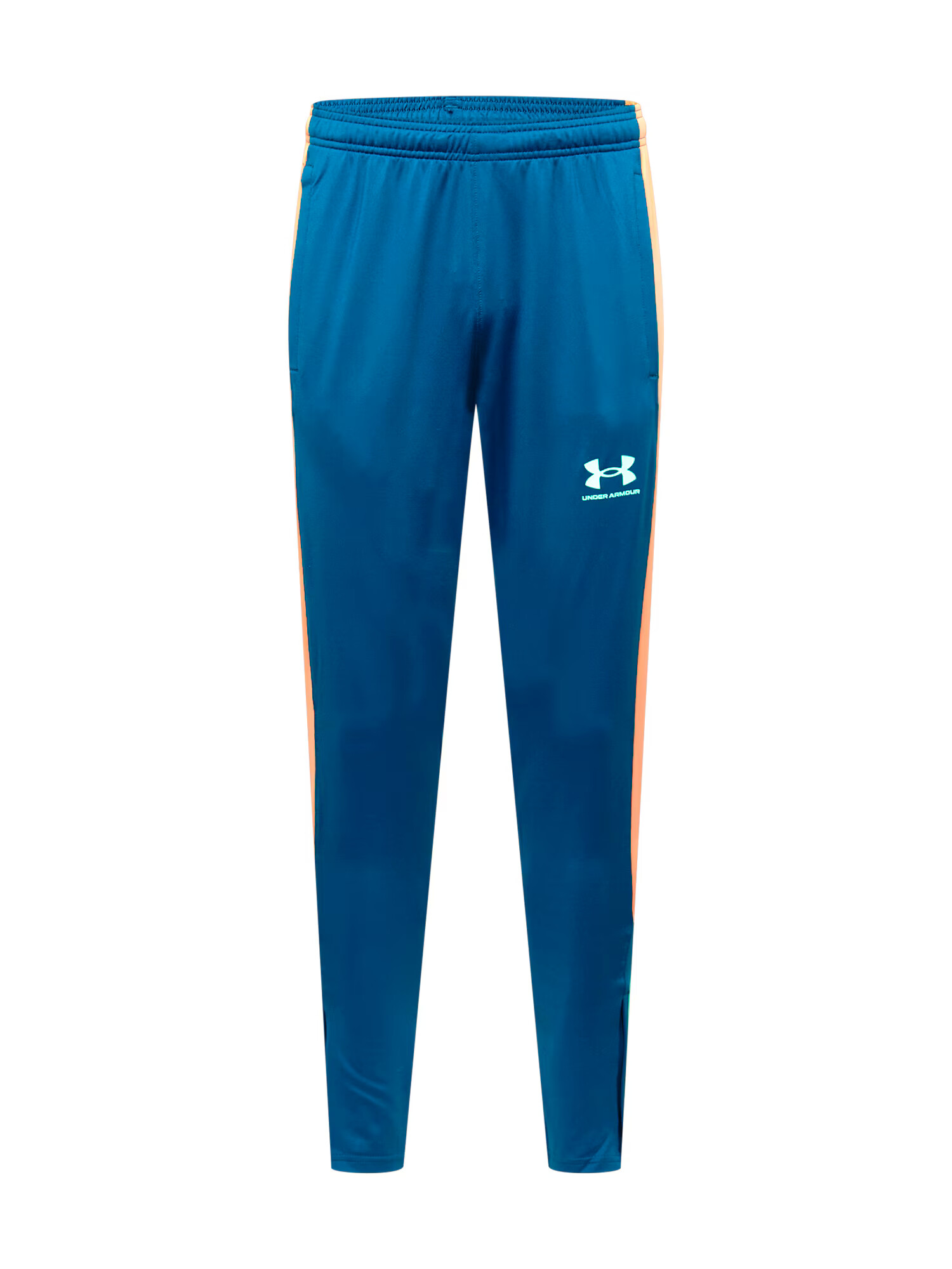 UNDER ARMOUR Športne hlače 'Challenger' modra / oranžna / bela - Pepit.si