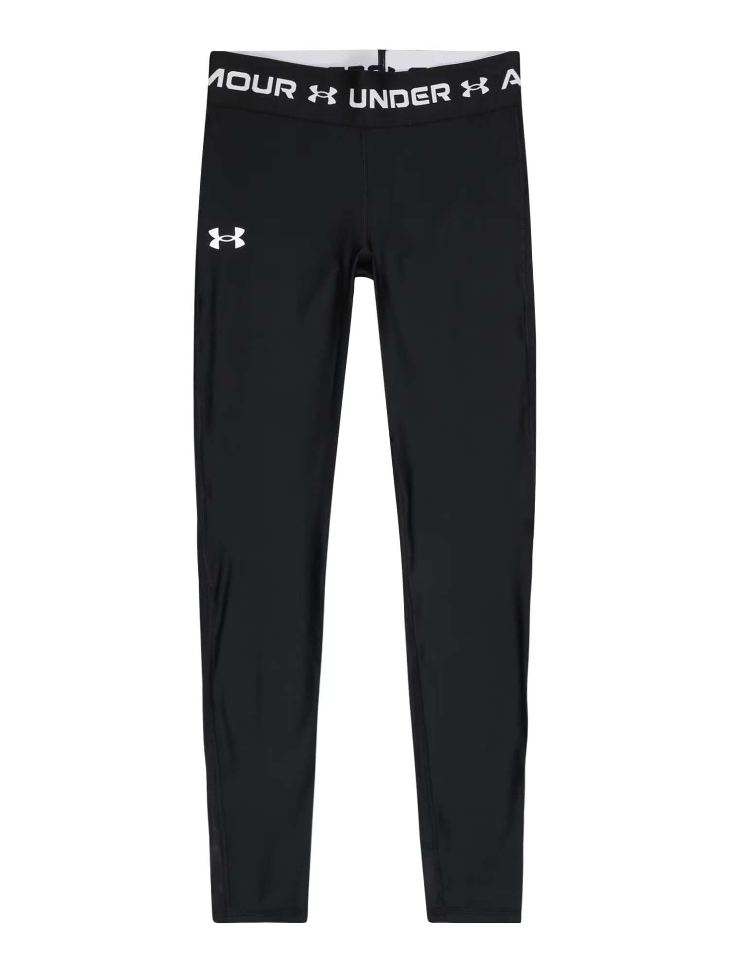 UNDER ARMOUR Športne hlače črna / bela - Pepit.si