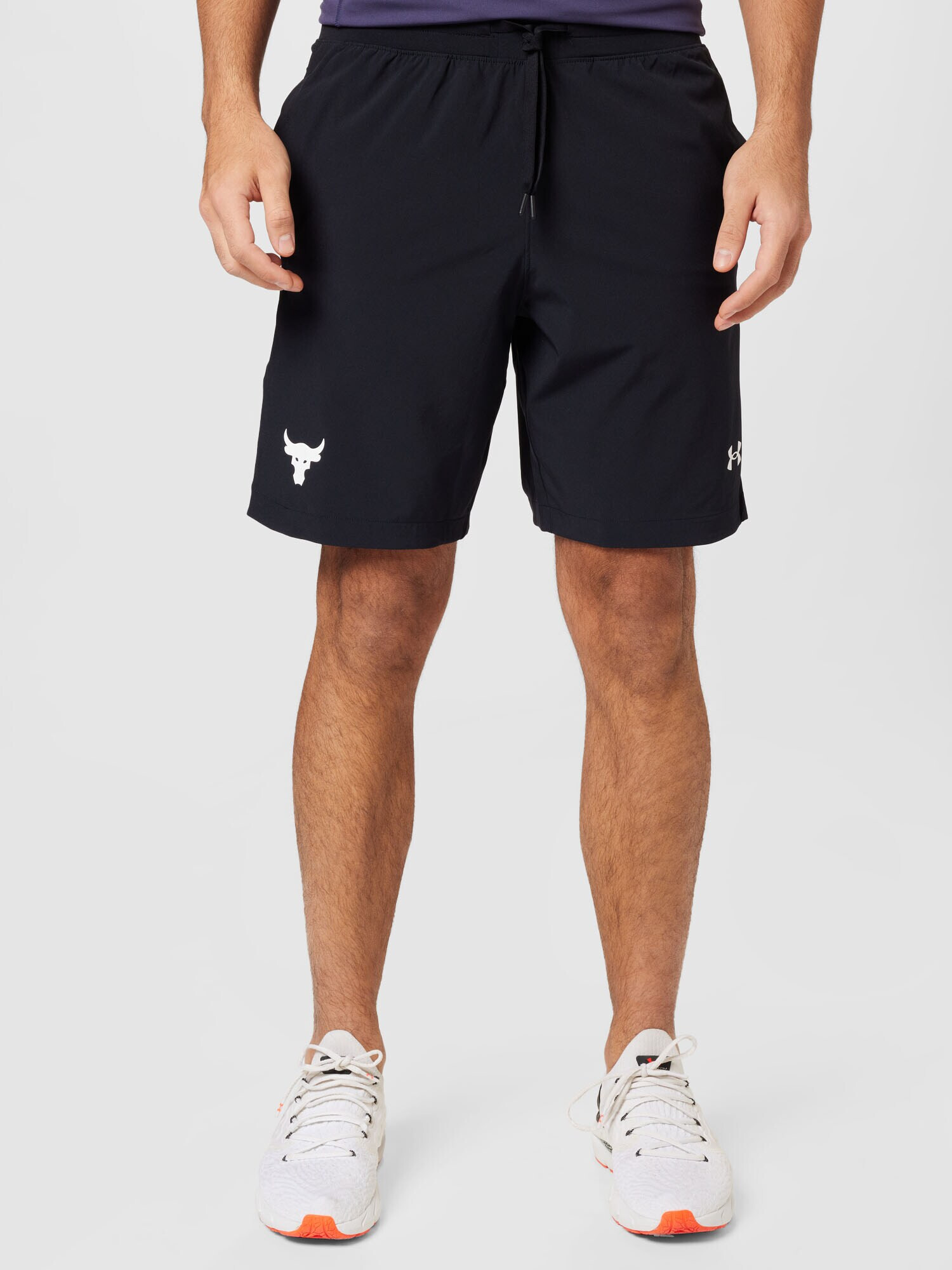 UNDER ARMOUR Športne hlače črna / bela - Pepit.si