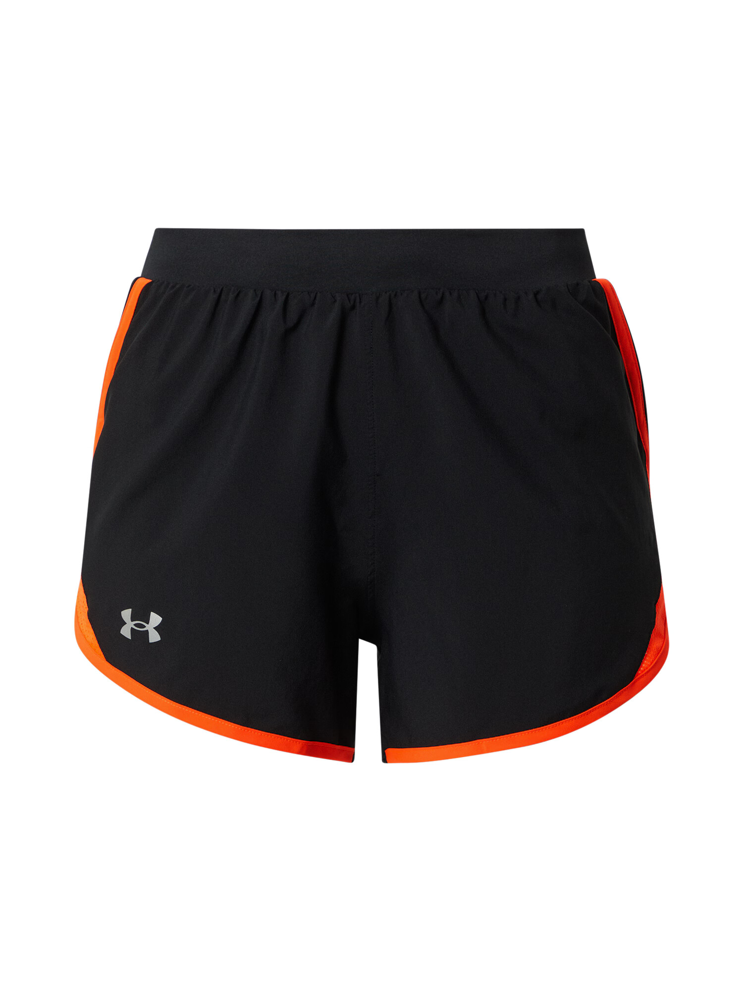 UNDER ARMOUR Športne hlače črna / oranžno rdeča - Pepit.si