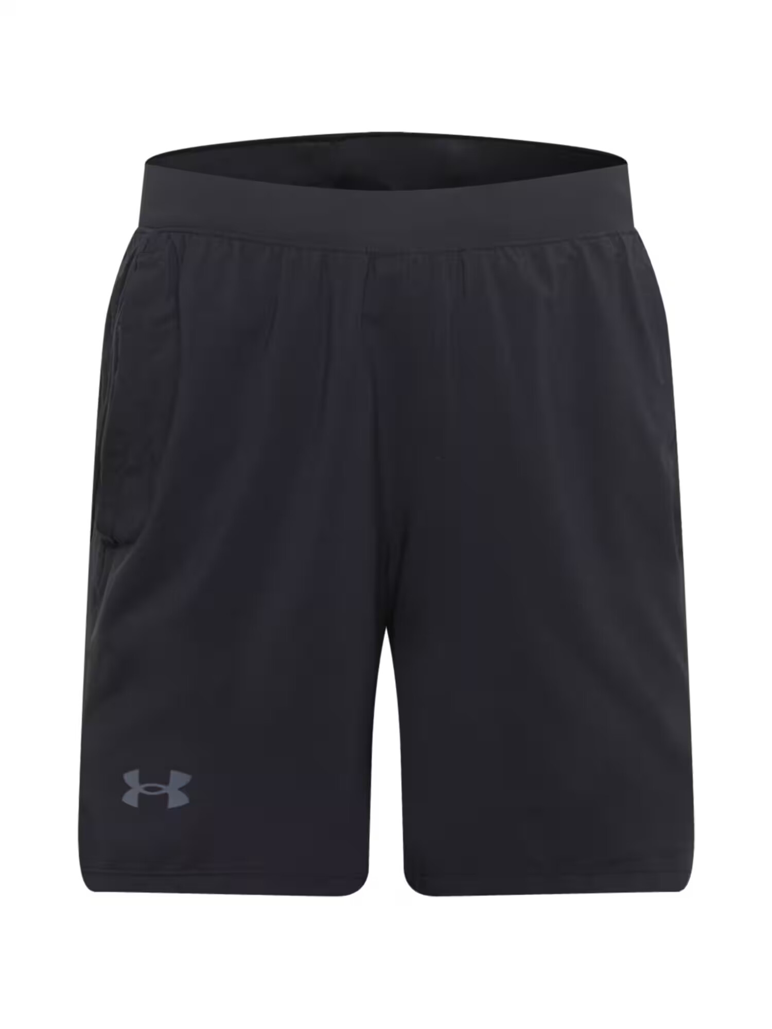 UNDER ARMOUR Športne hlače 'Launch' siva / črna - Pepit.si