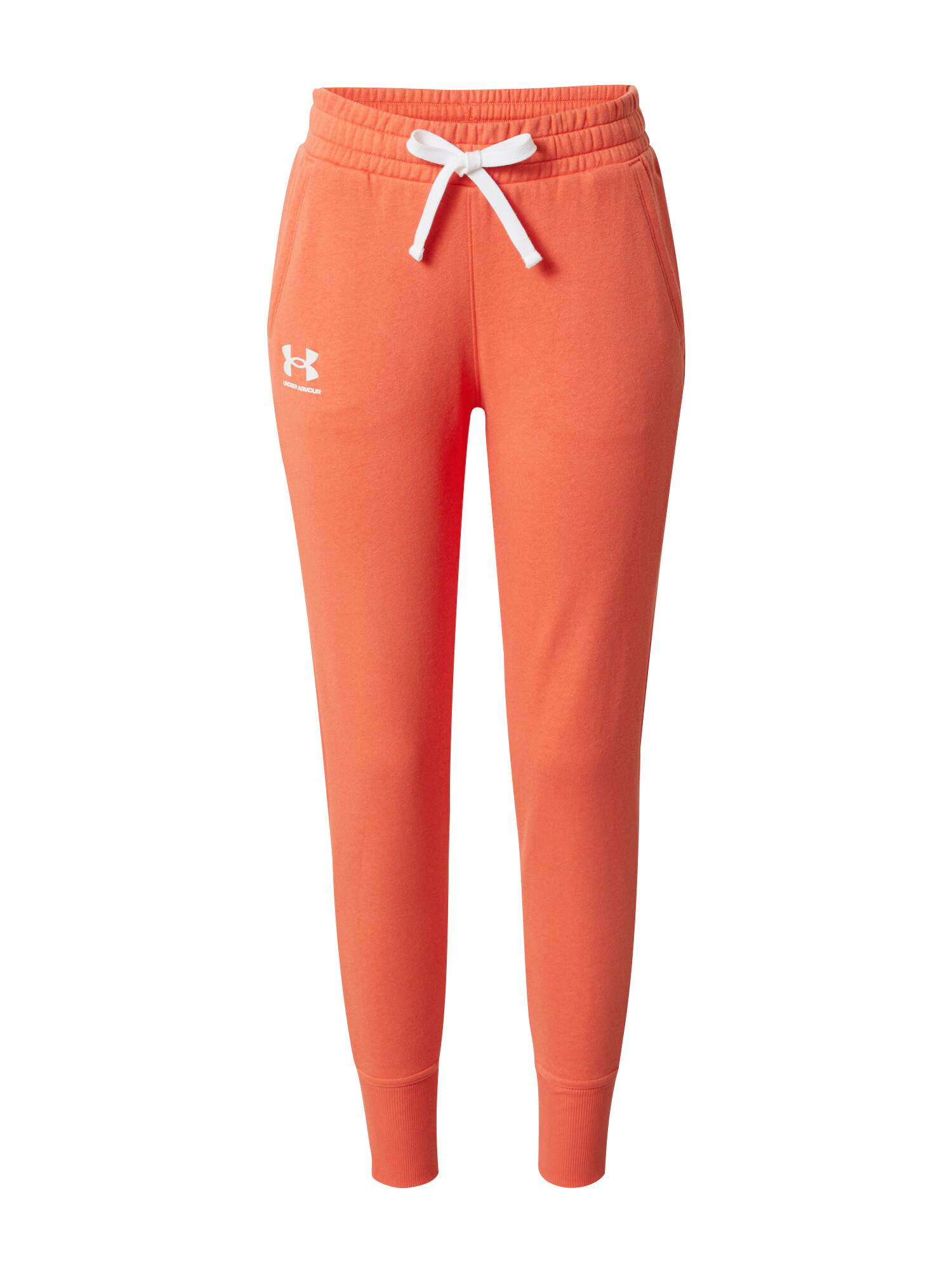 UNDER ARMOUR Športne hlače oranžna / bela - Pepit.si