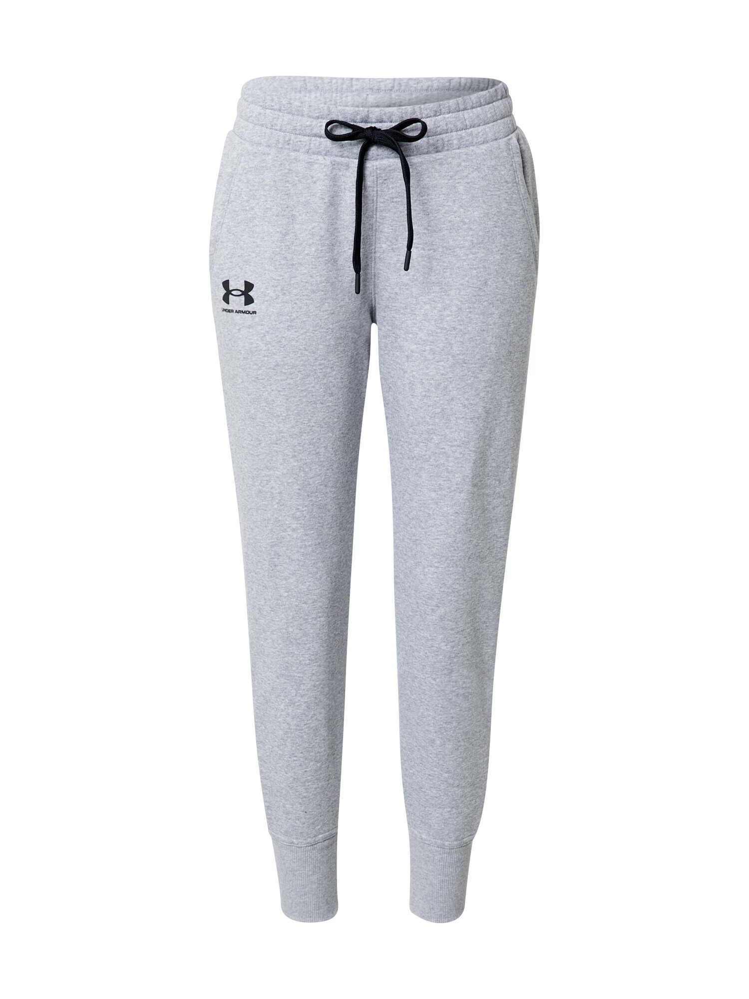 UNDER ARMOUR Športne hlače pegasto siva / črna - Pepit.si