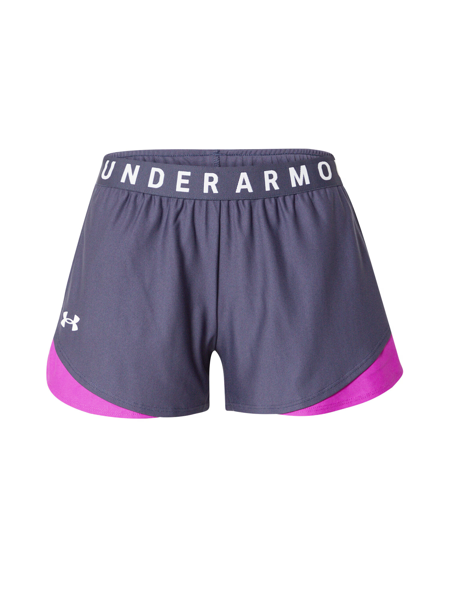 UNDER ARMOUR Športne hlače 'Play Up 3..0' grafit / temno liila / bela - Pepit.si