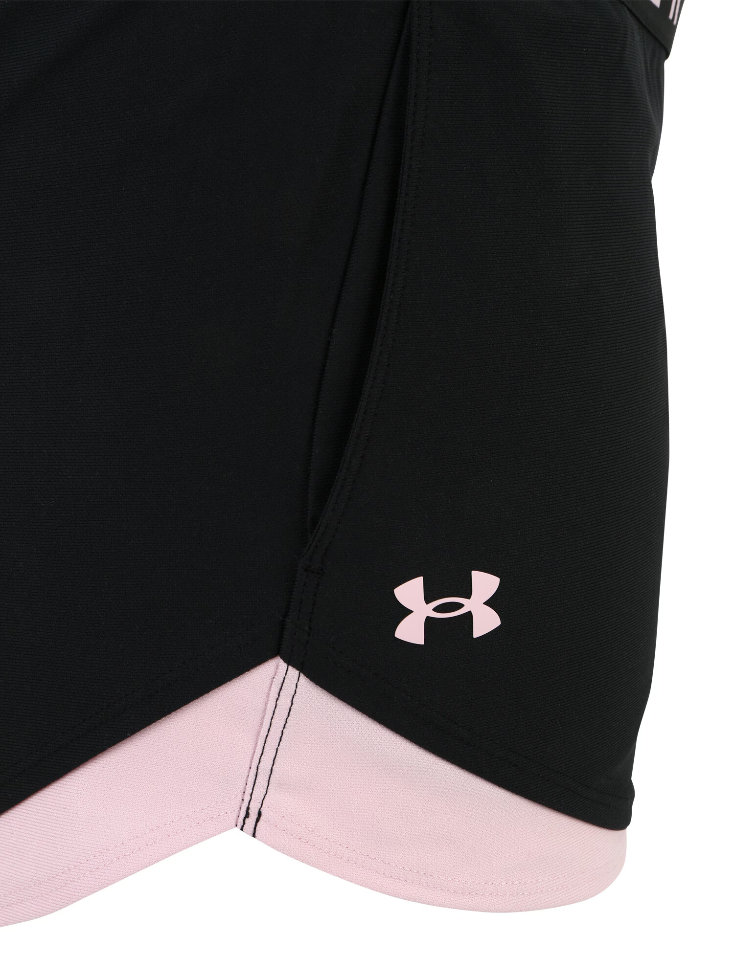 UNDER ARMOUR Športne hlače 'Play Up 3.0' roza / črna / bela - Pepit.si