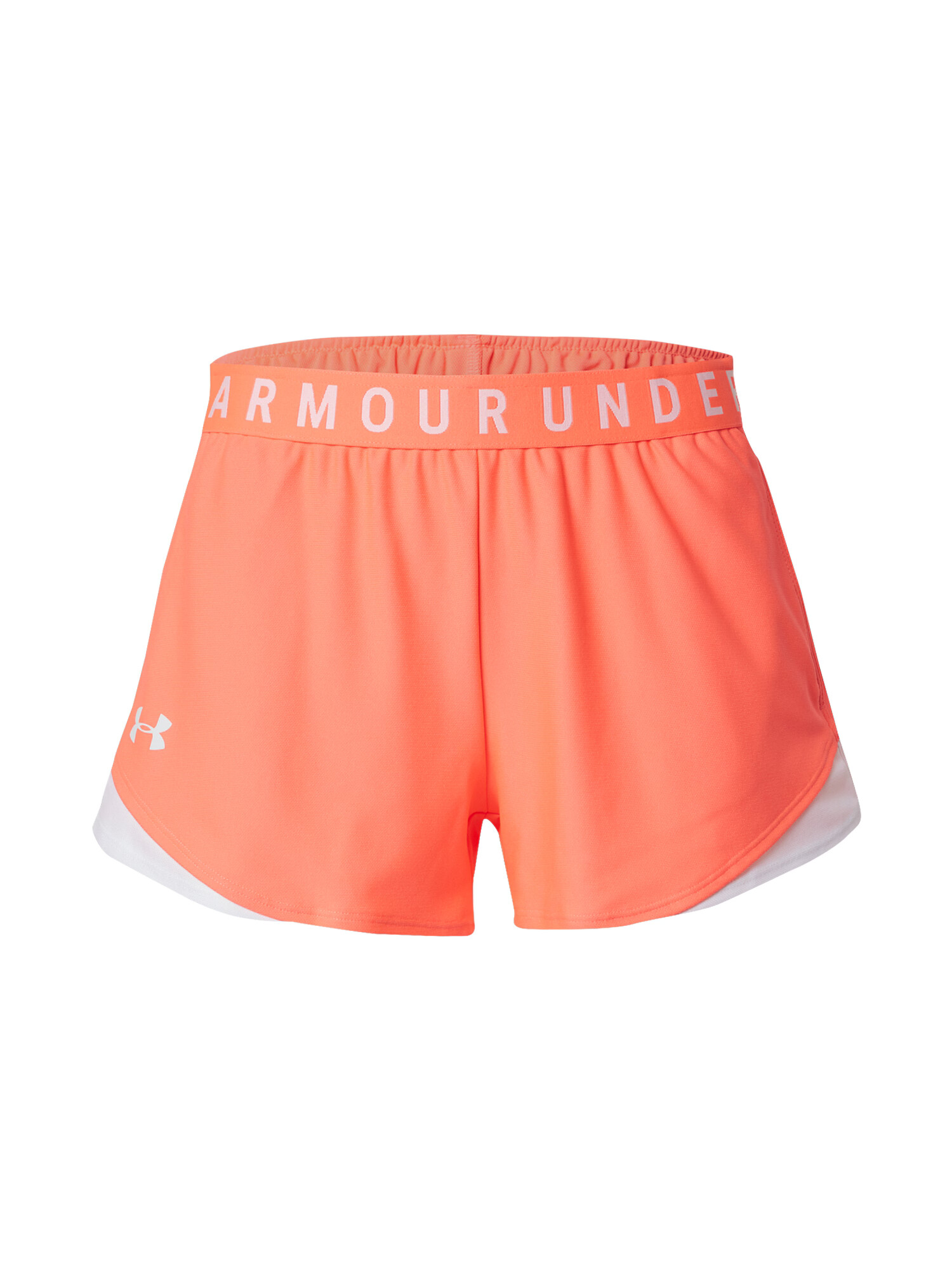 UNDER ARMOUR Športne hlače 'Play Up 3.0' roza / bela - Pepit.si