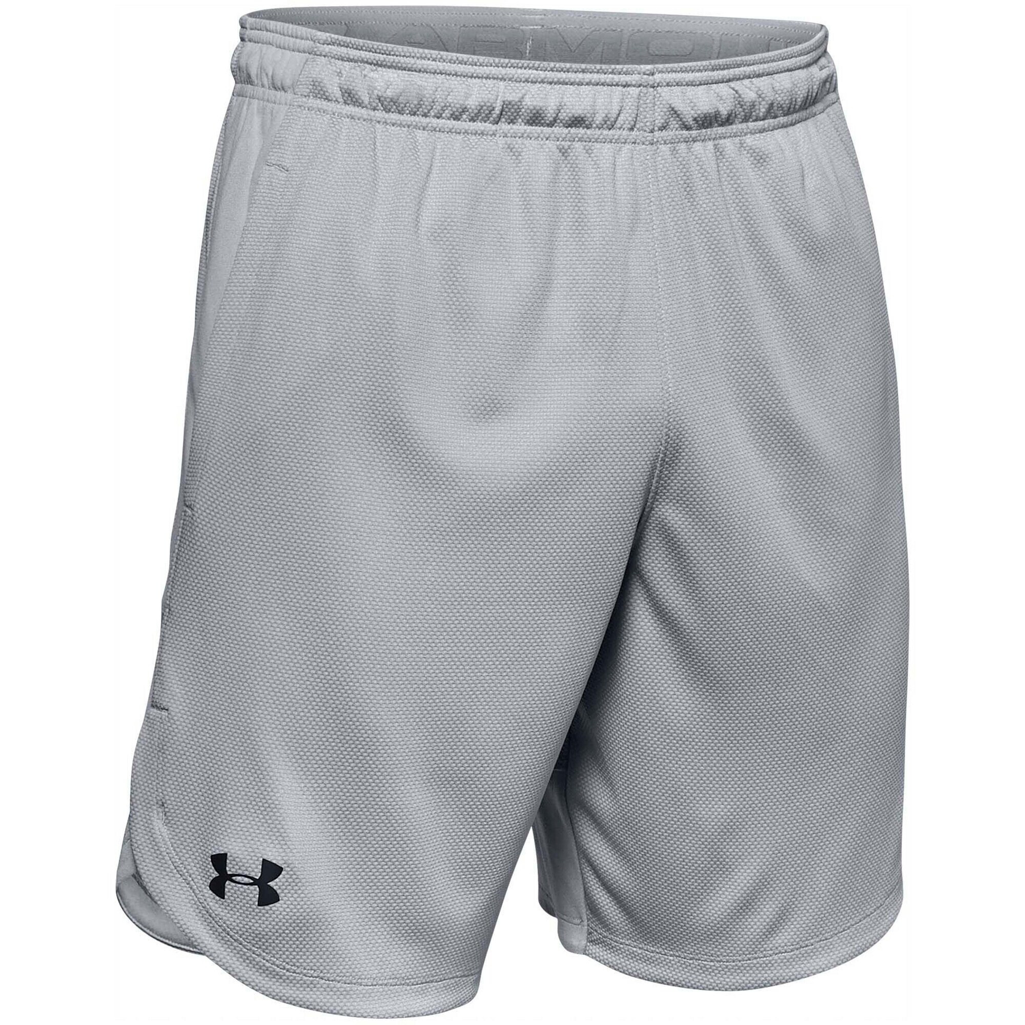 UNDER ARMOUR Športne hlače svetlo siva / črna - Pepit.si