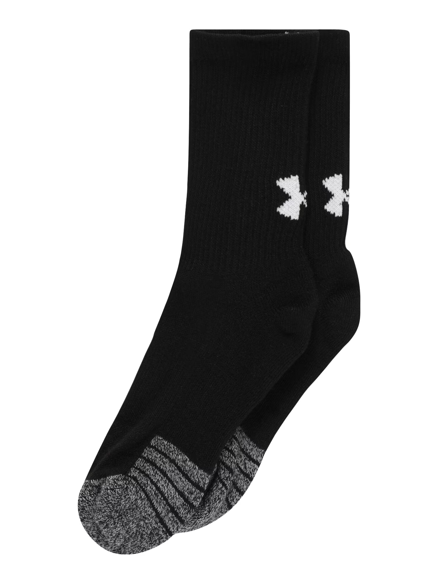 UNDER ARMOUR Športne nogavice siva / črna / bela - Pepit.si