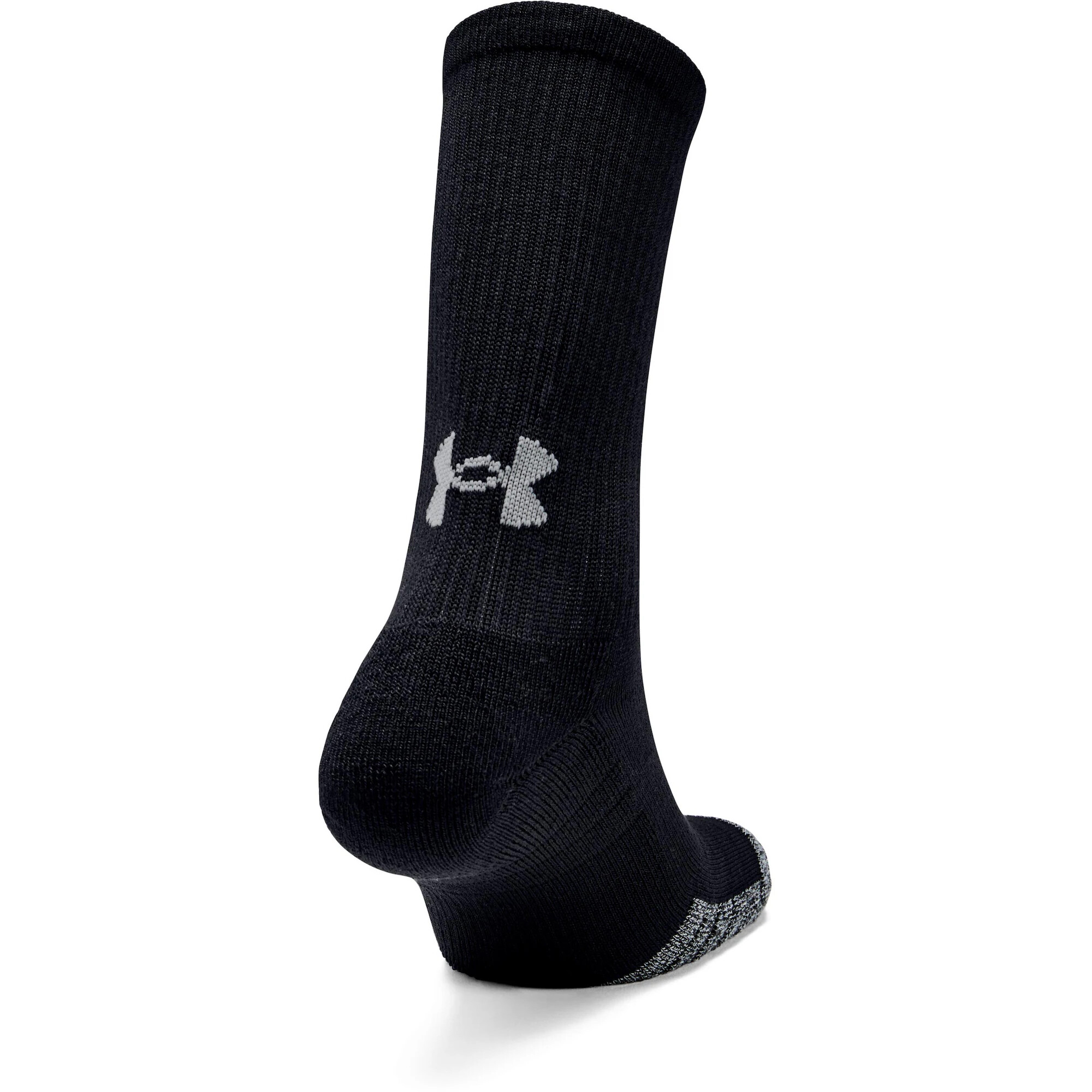 UNDER ARMOUR Športne nogavice pegasto siva / črna - Pepit.si