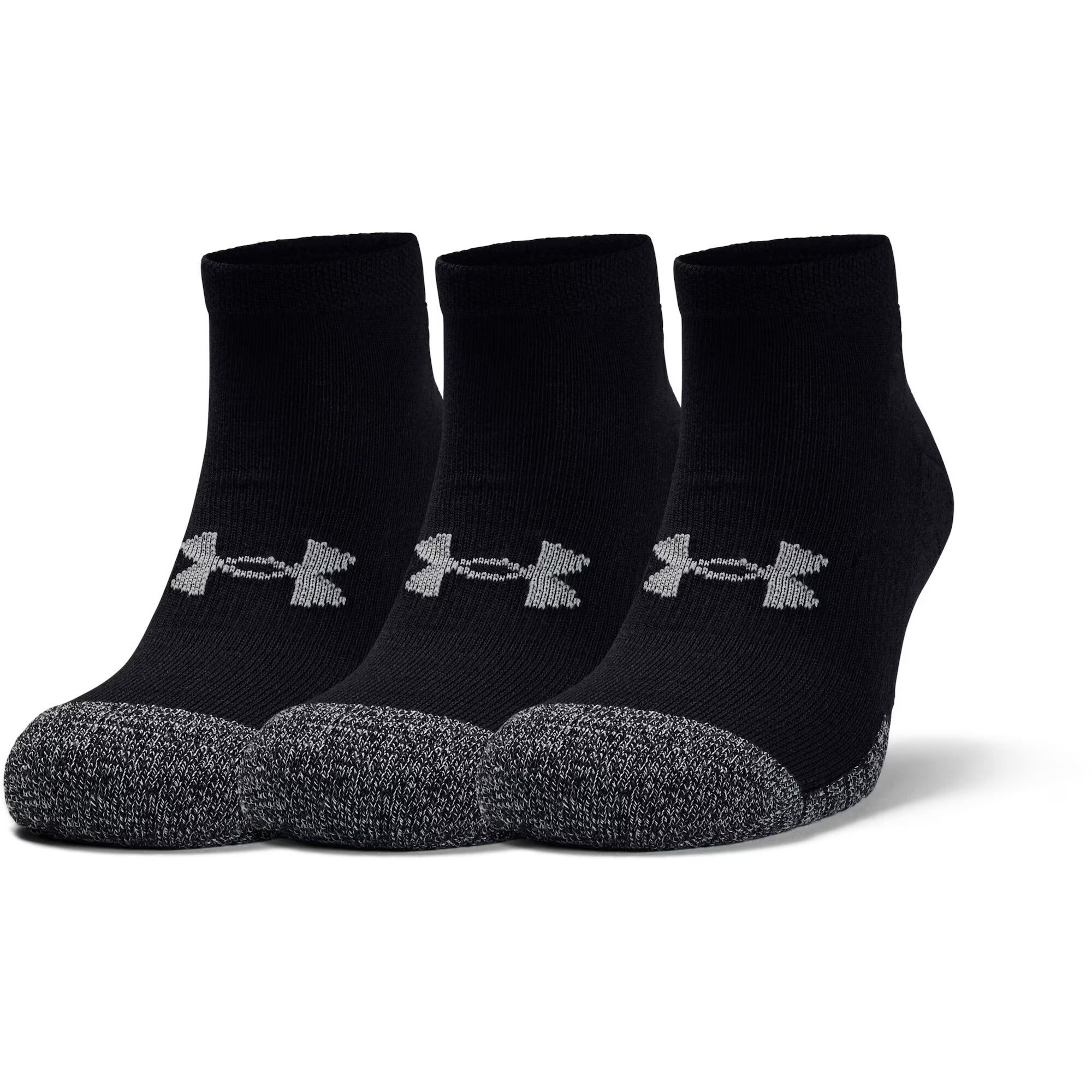 UNDER ARMOUR Športne nogavice svetlo siva / pegasto siva / črna - Pepit.si