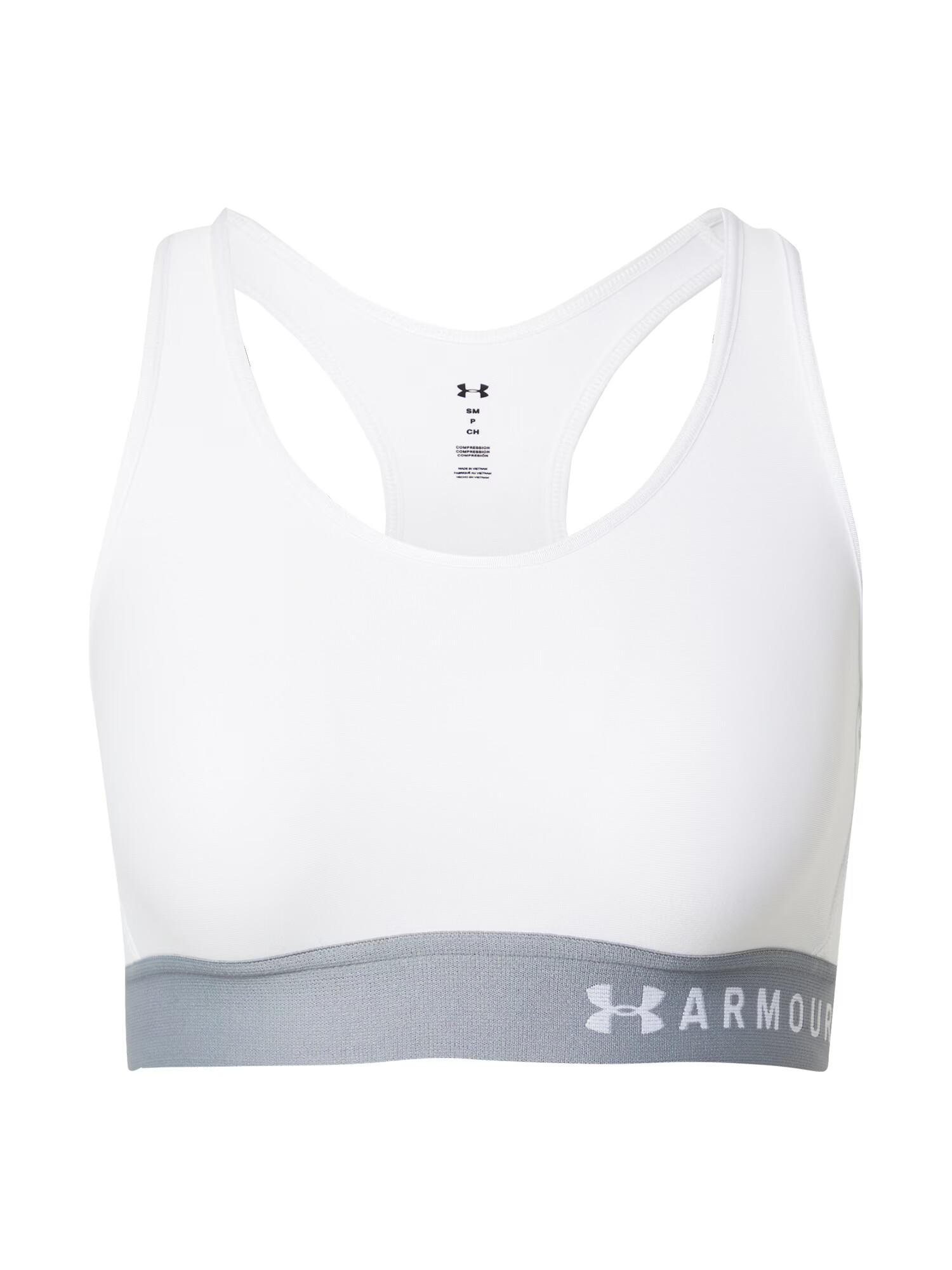 UNDER ARMOUR Športni nederček 'Armour Mid Keyhole' bela - Pepit.si